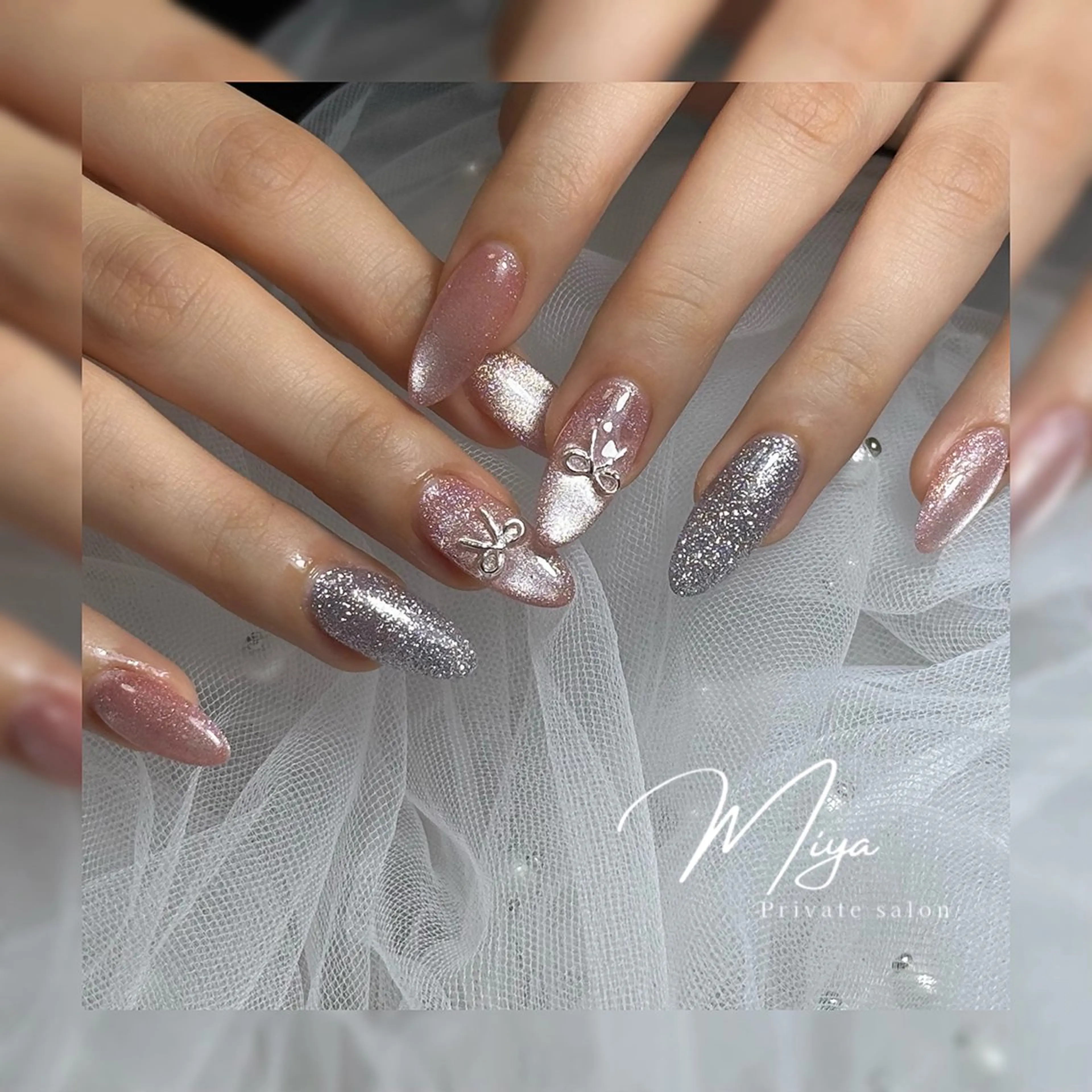 ネイル アートネイル ワンカラーネイル ハンドネイル private salon MIYAのネイルデザイン