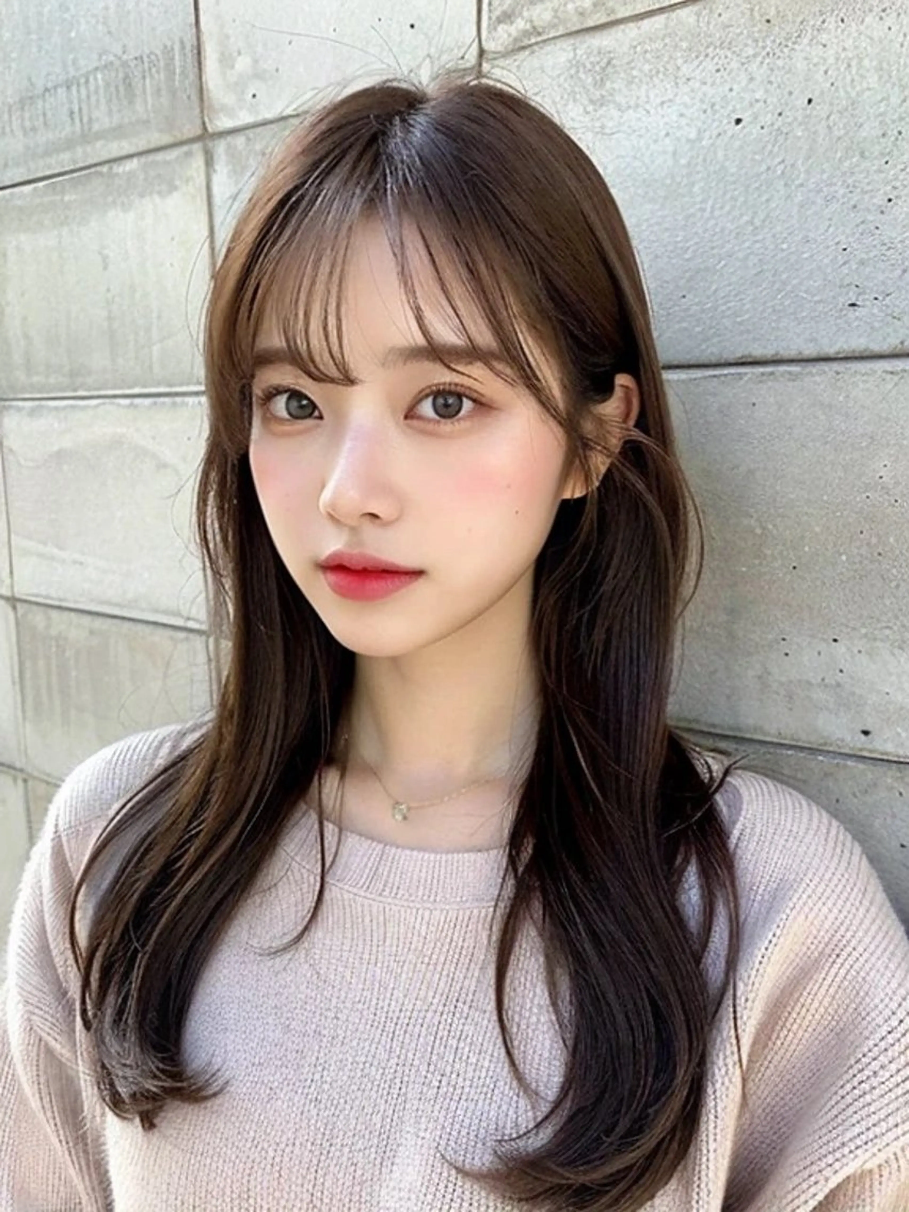 ロング カラー カット ヘアカラー トリートメント ヘアセット 名古屋/髪質改善/ 透明感SHIZUKAのヘアスタイル