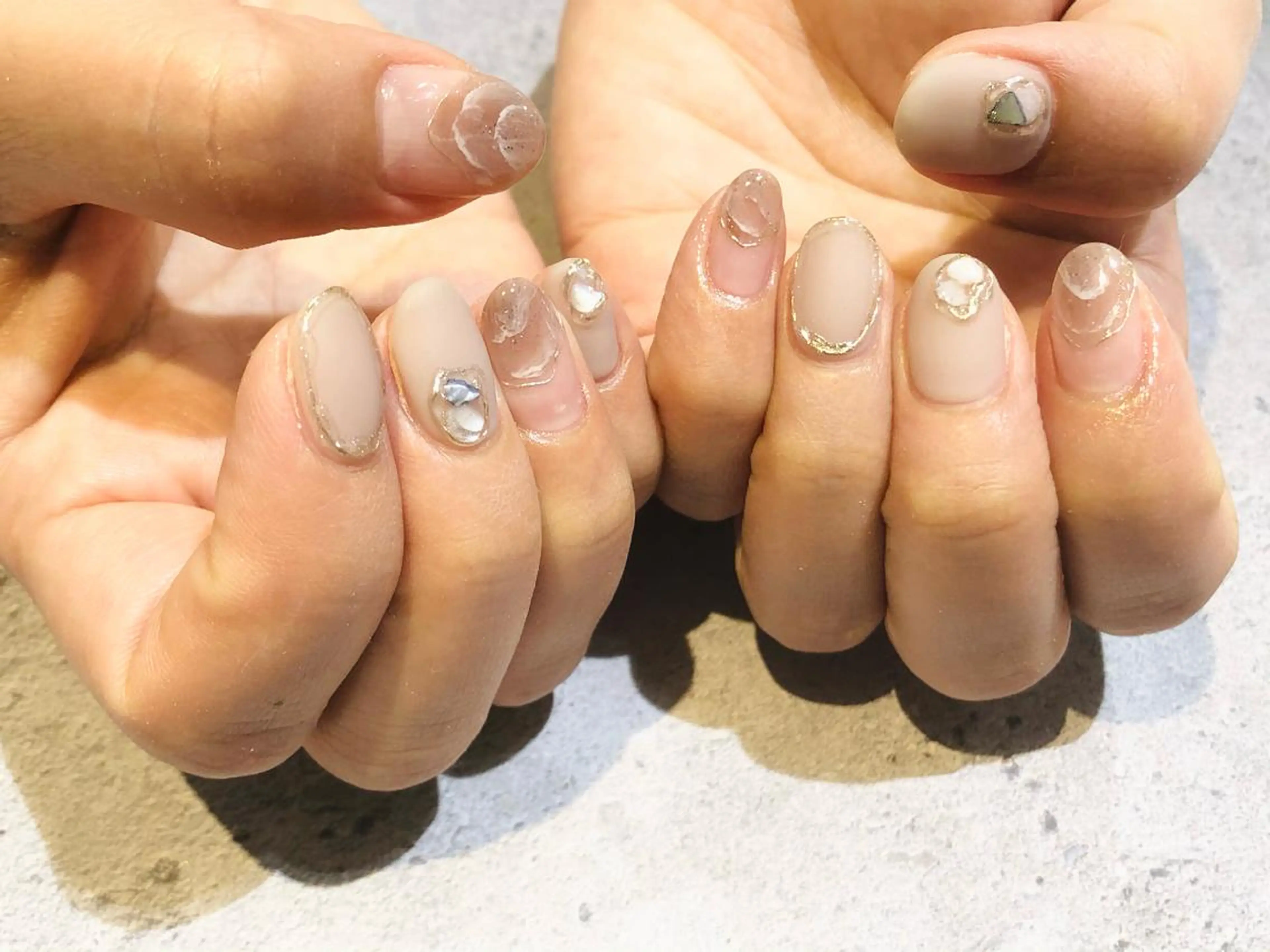 ネイル 舞田 苑香のネイルデザイン