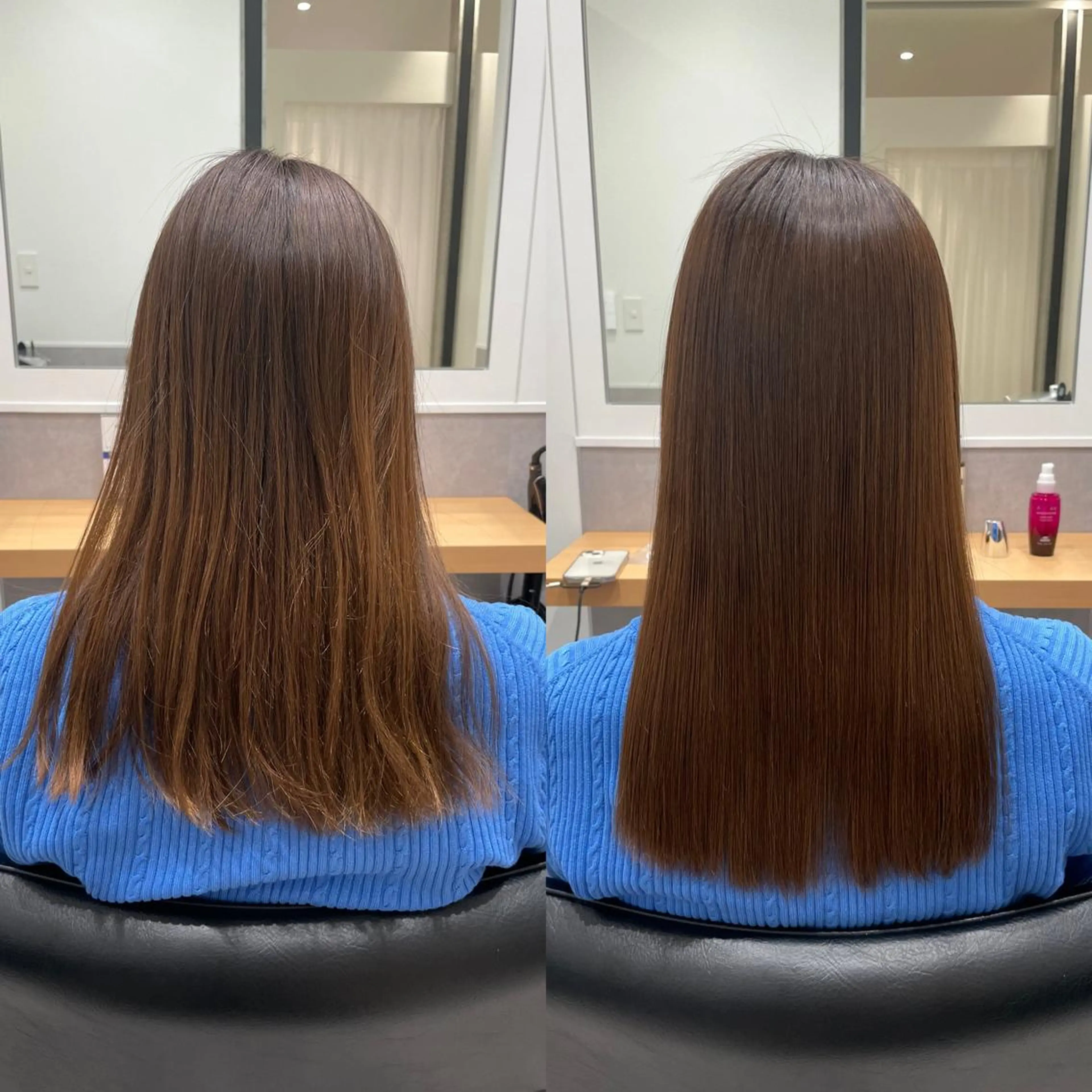 ミディアム 髪質改善 トリートメント 酸熱トリートメント 髪質改善ヘアケア 艶髪特化/上田のヘアスタイル