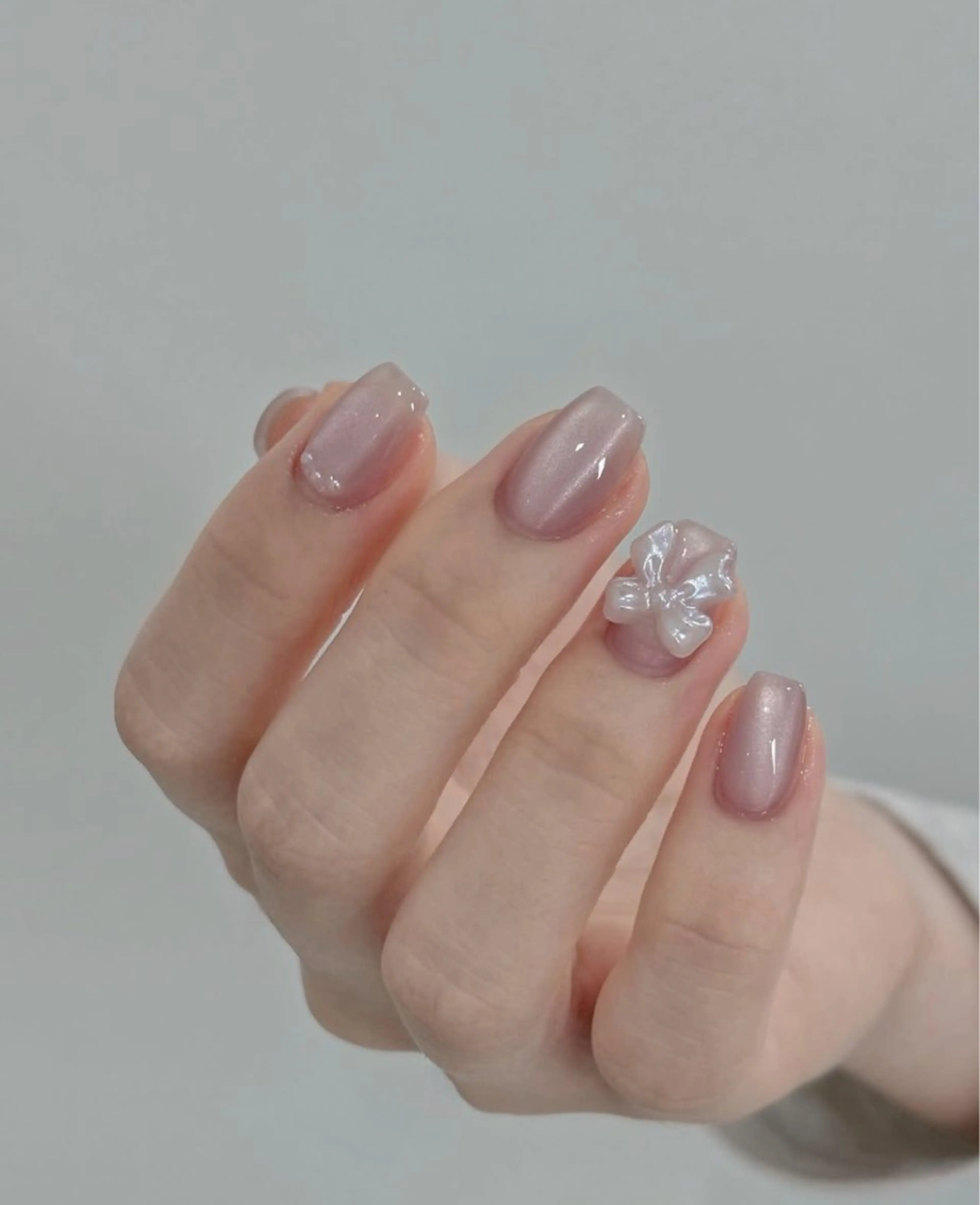 ネイル マグネットネイル ハンドネイル sora ❄️のネイルデザイン