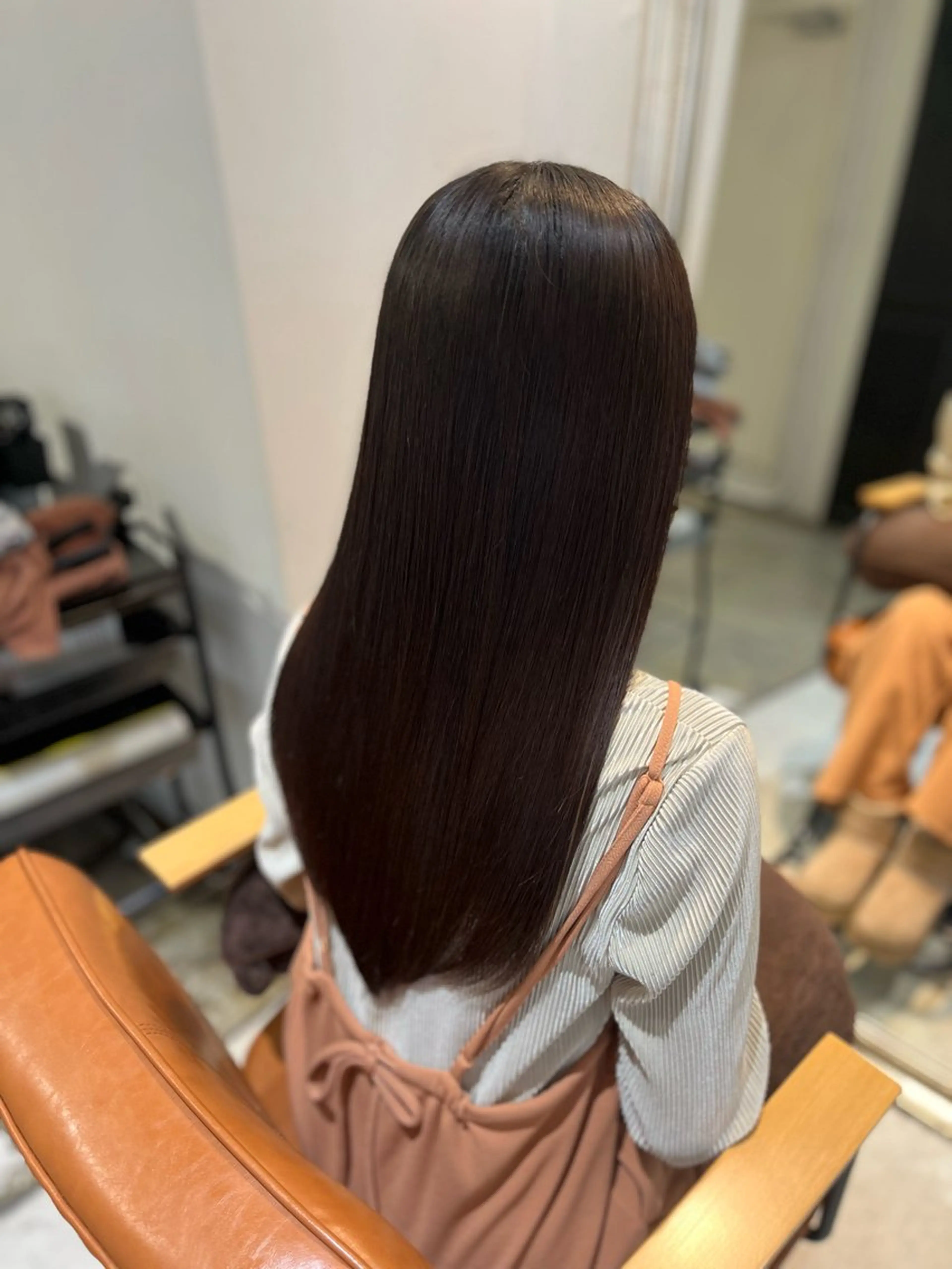 ロング カラー トリートメント パーソナル診断 髪質改善TRのヘアスタイル