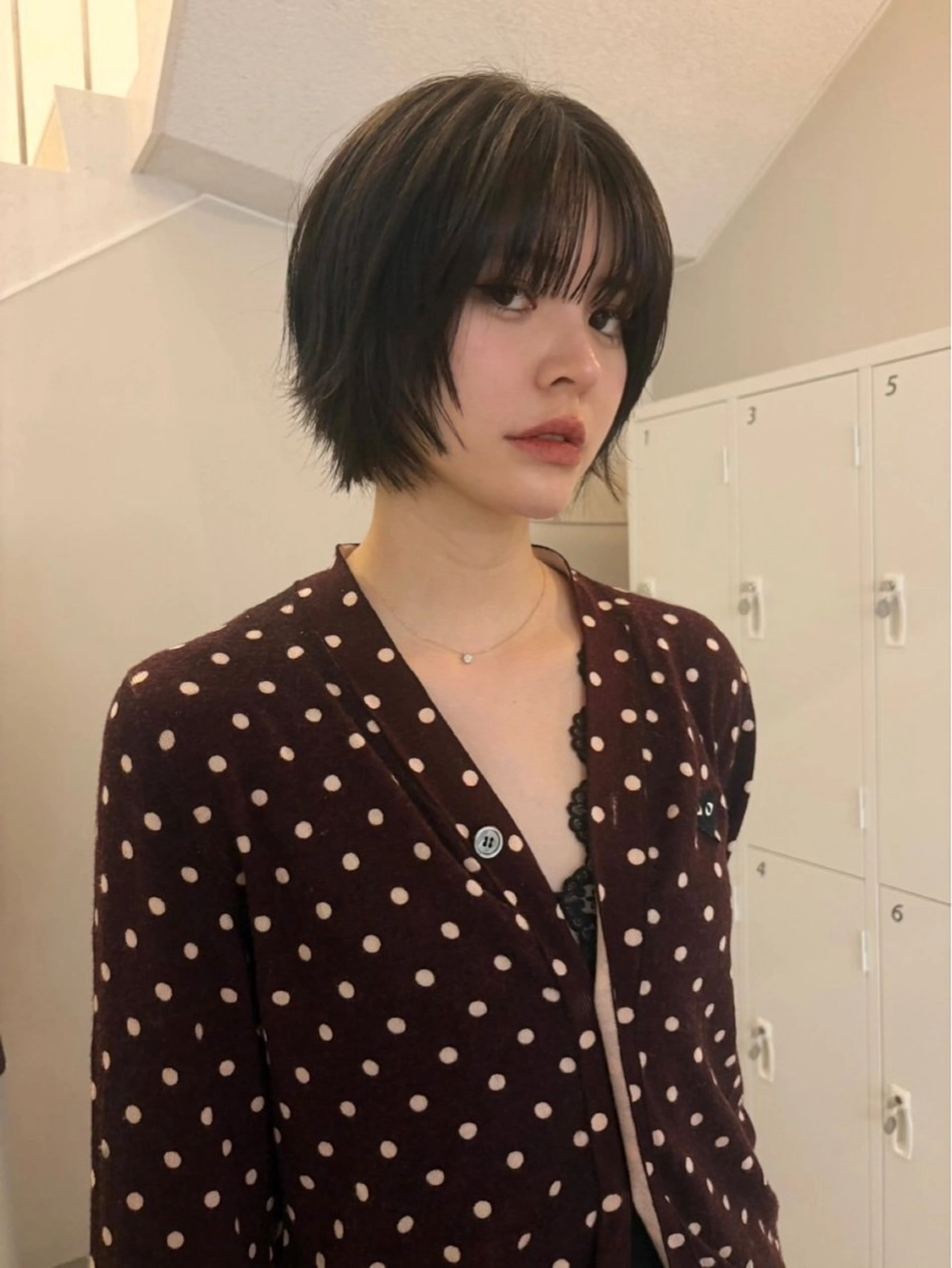 ショート カット ヘアカラー トリートメント DEEokazaki hina.Oのヘアスタイル