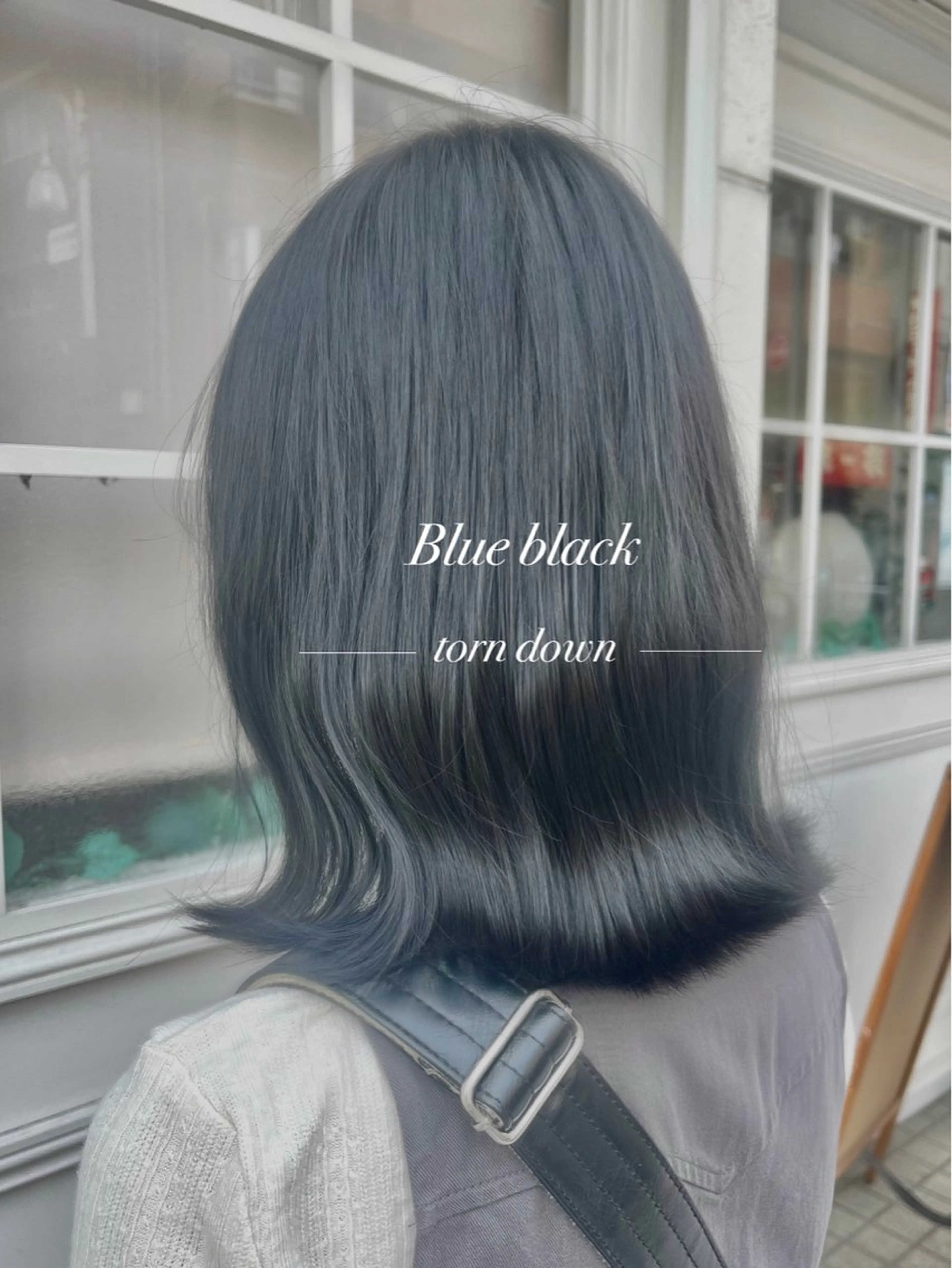 ミディアム カラー ayane 🩵のヘアスタイル