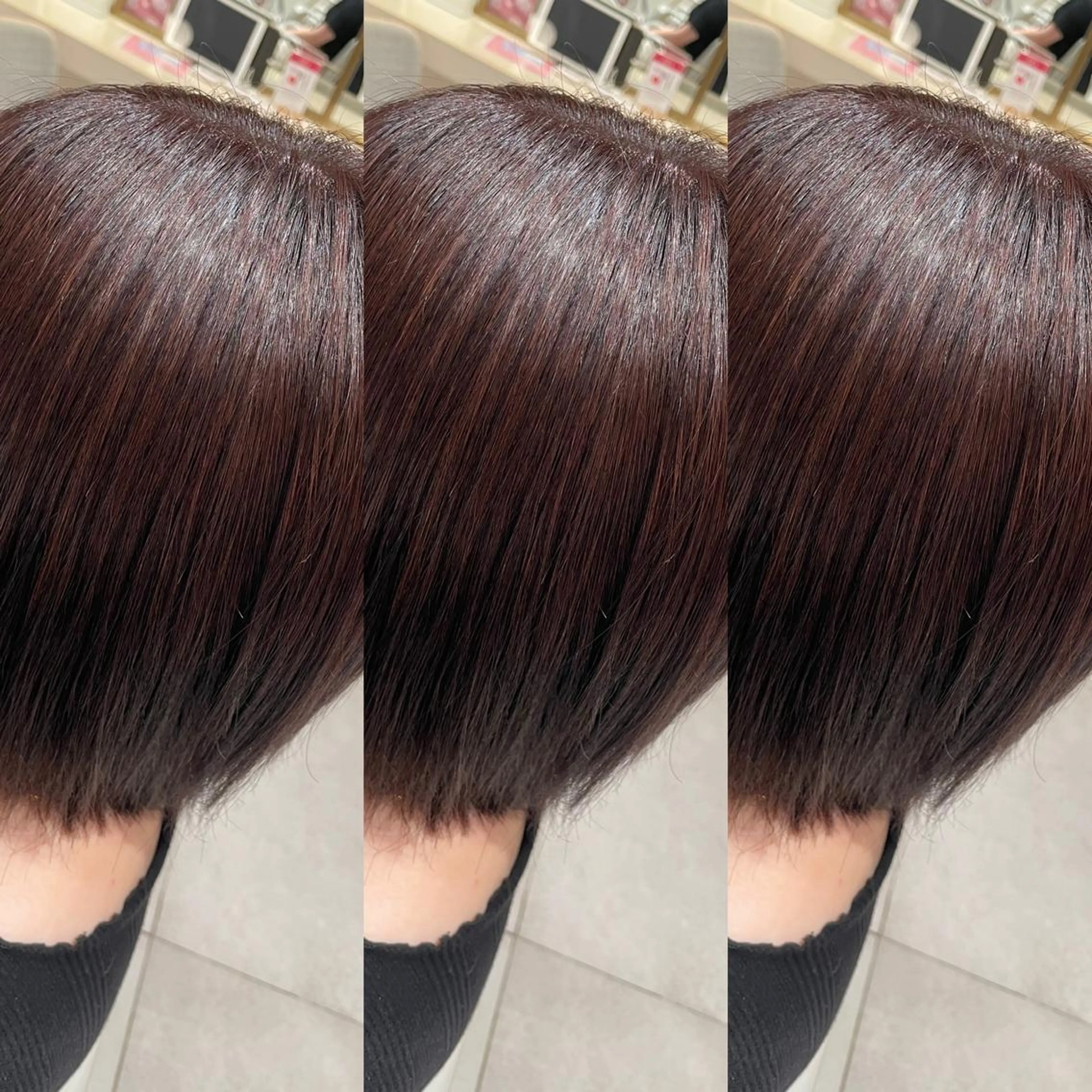 カラー レイヤーカット/透明 感カラー🐬永井瑠栞のヘアスタイル