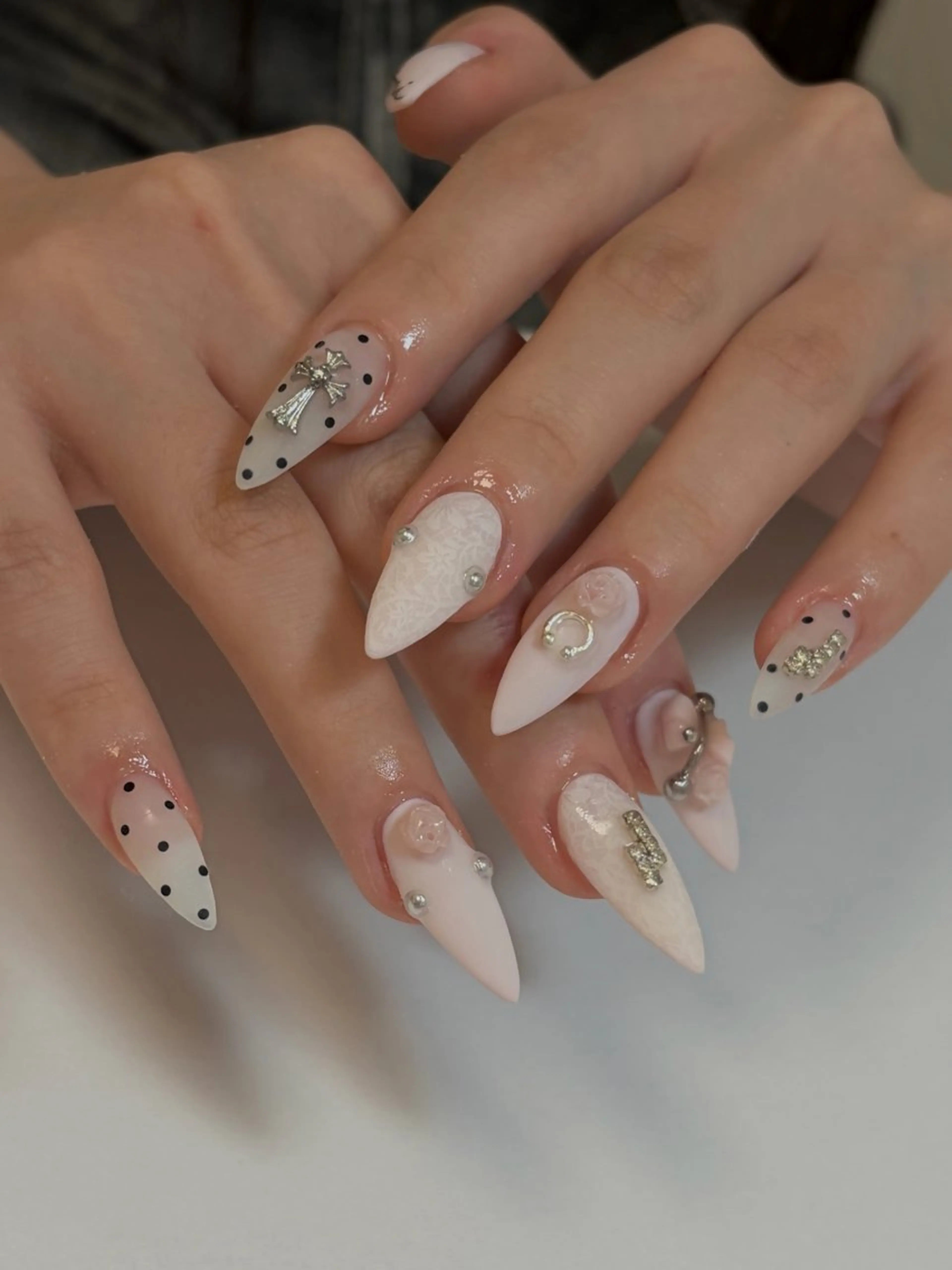 ネイル 長さ出し ハンドネイル nayu nailのネイルデザイン