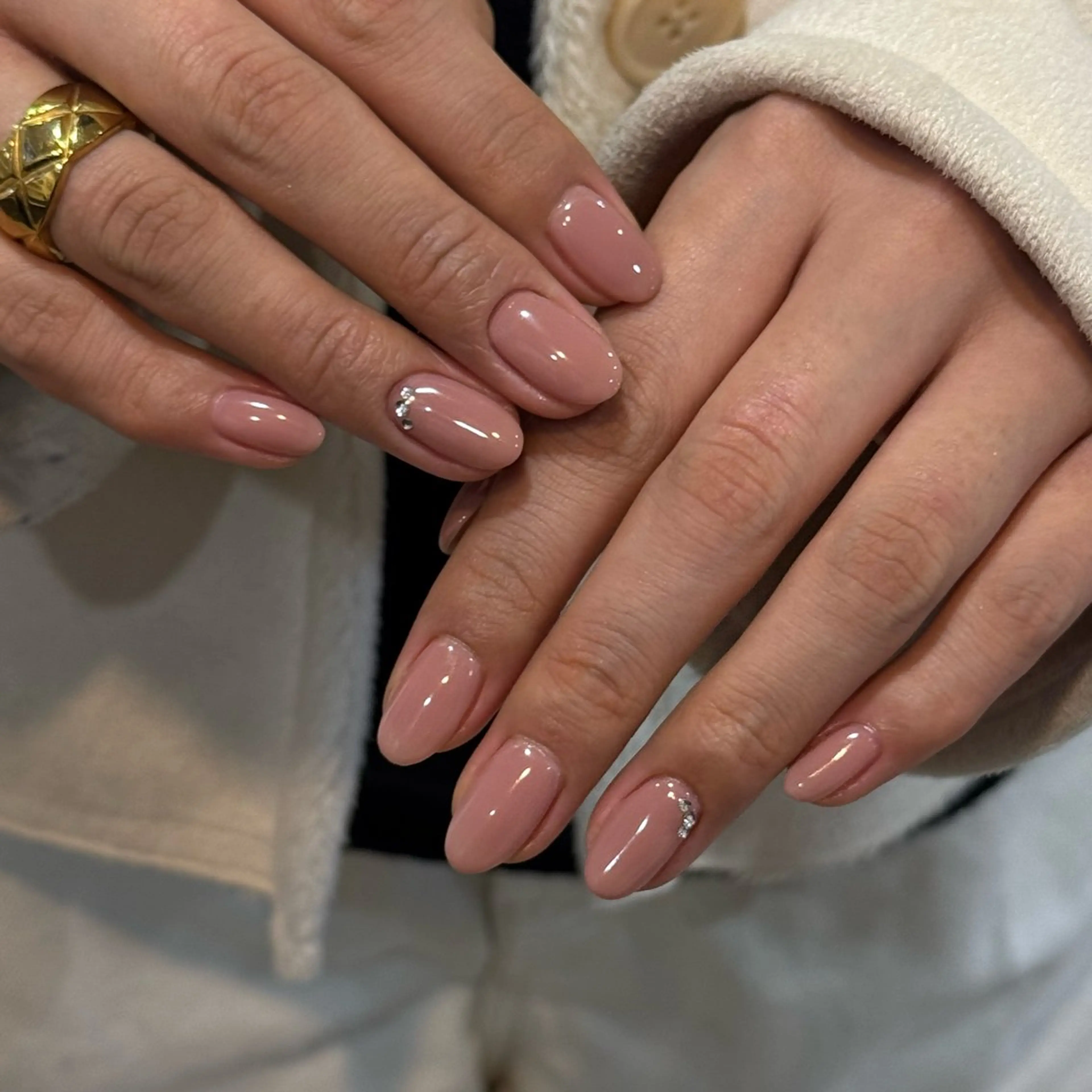 ネイル ストーンネイル ハンドネイル asuka / pro.m中洲ネイルのネイルデザイン