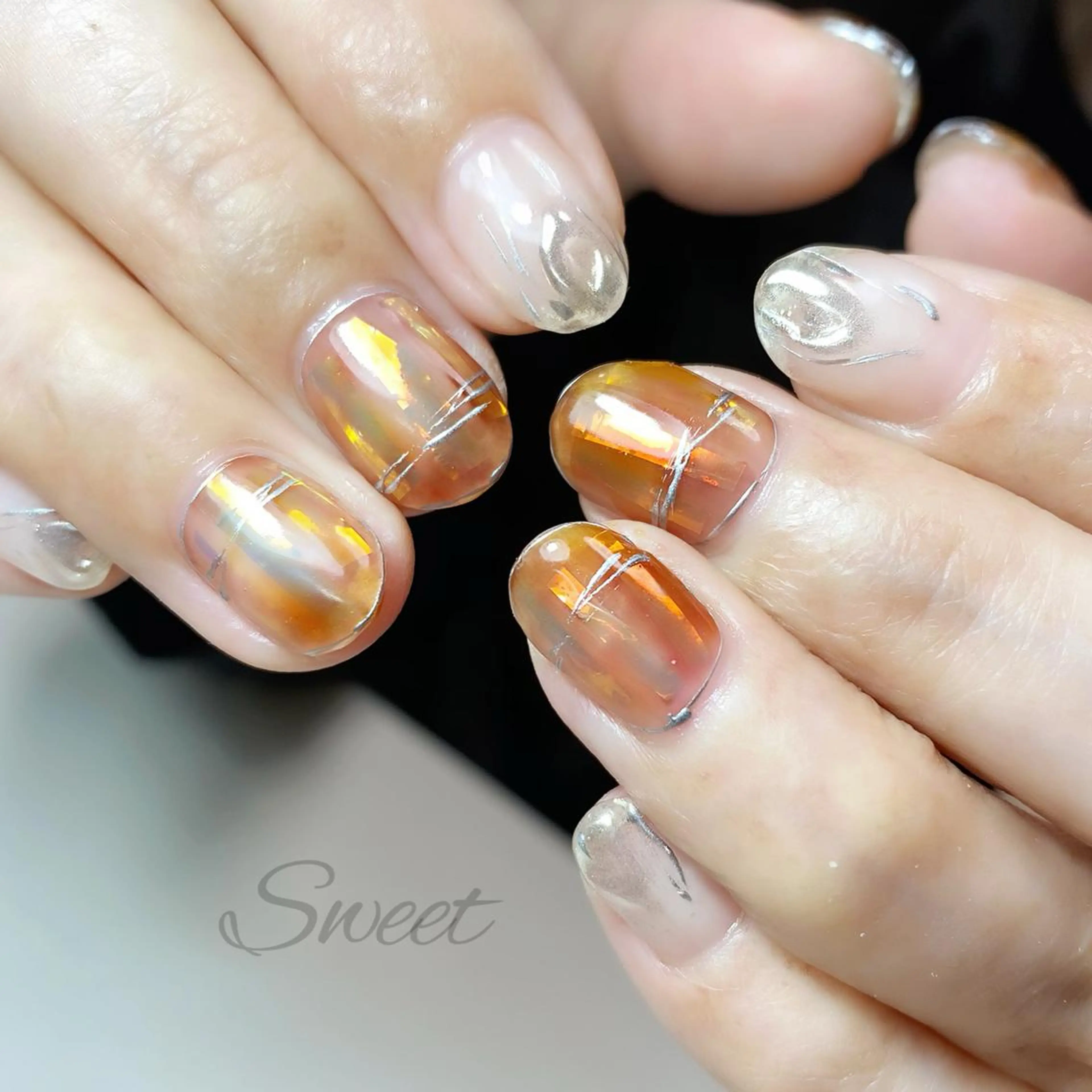 ネイル sweet 仲野陽子のネイルデザイン