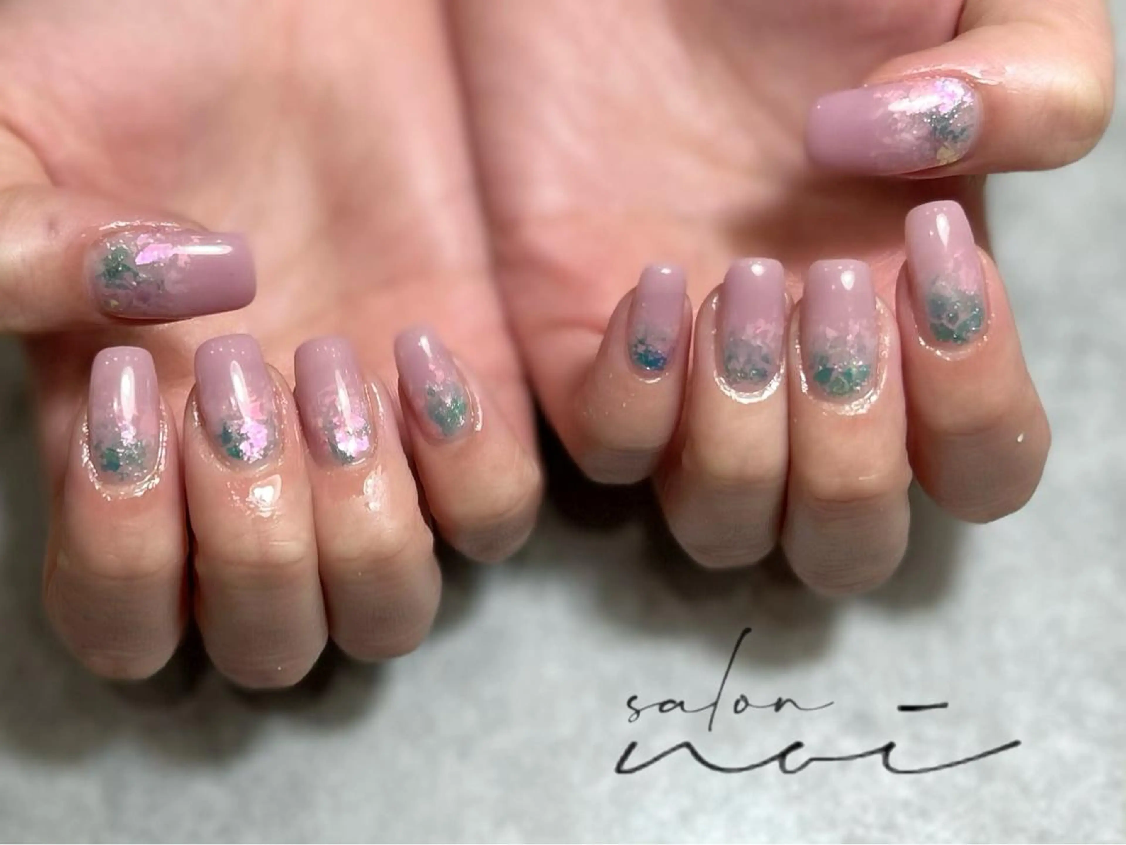 ネイル ワンカラーネイル salon noiのネイルデザイン