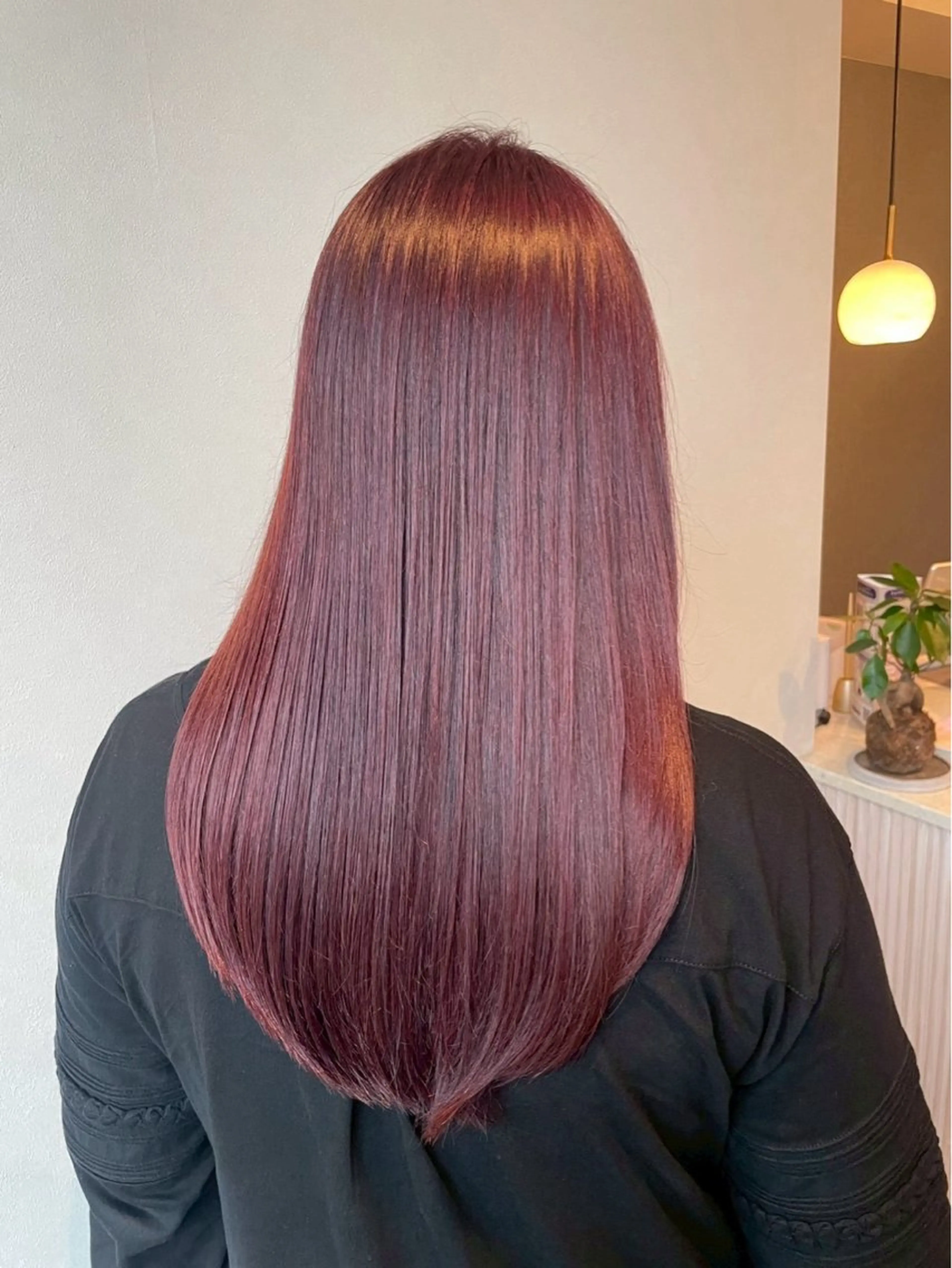 ロング カラー ヘアアレンジ 縮毛矯正 ヘアカラー Perfume by afloat 高橋樹のヘアスタイル