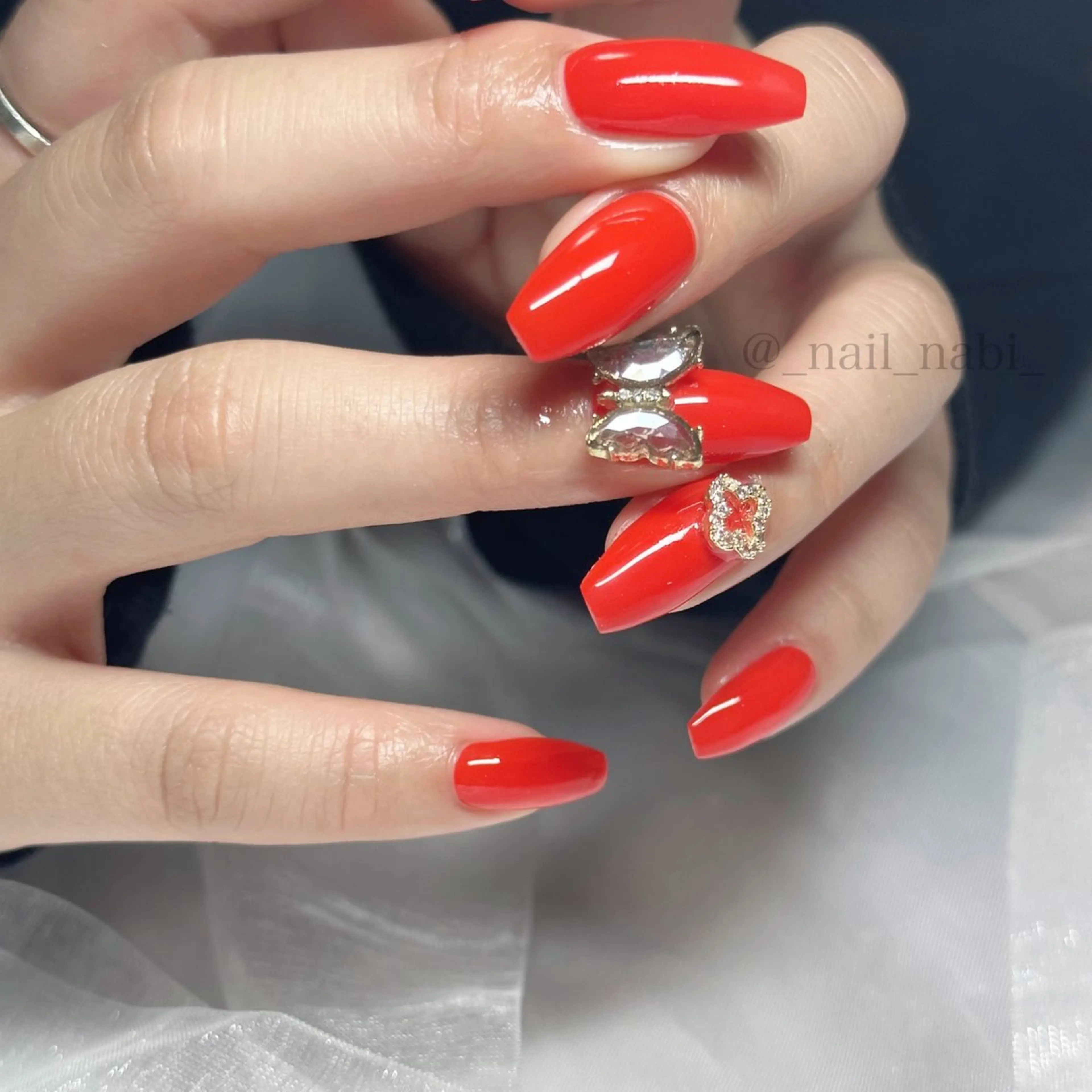 ネイル ワンカラーネイル ハンドネイル nailsalon Nabi所属・nailsalon Nabiのネイルデザイン