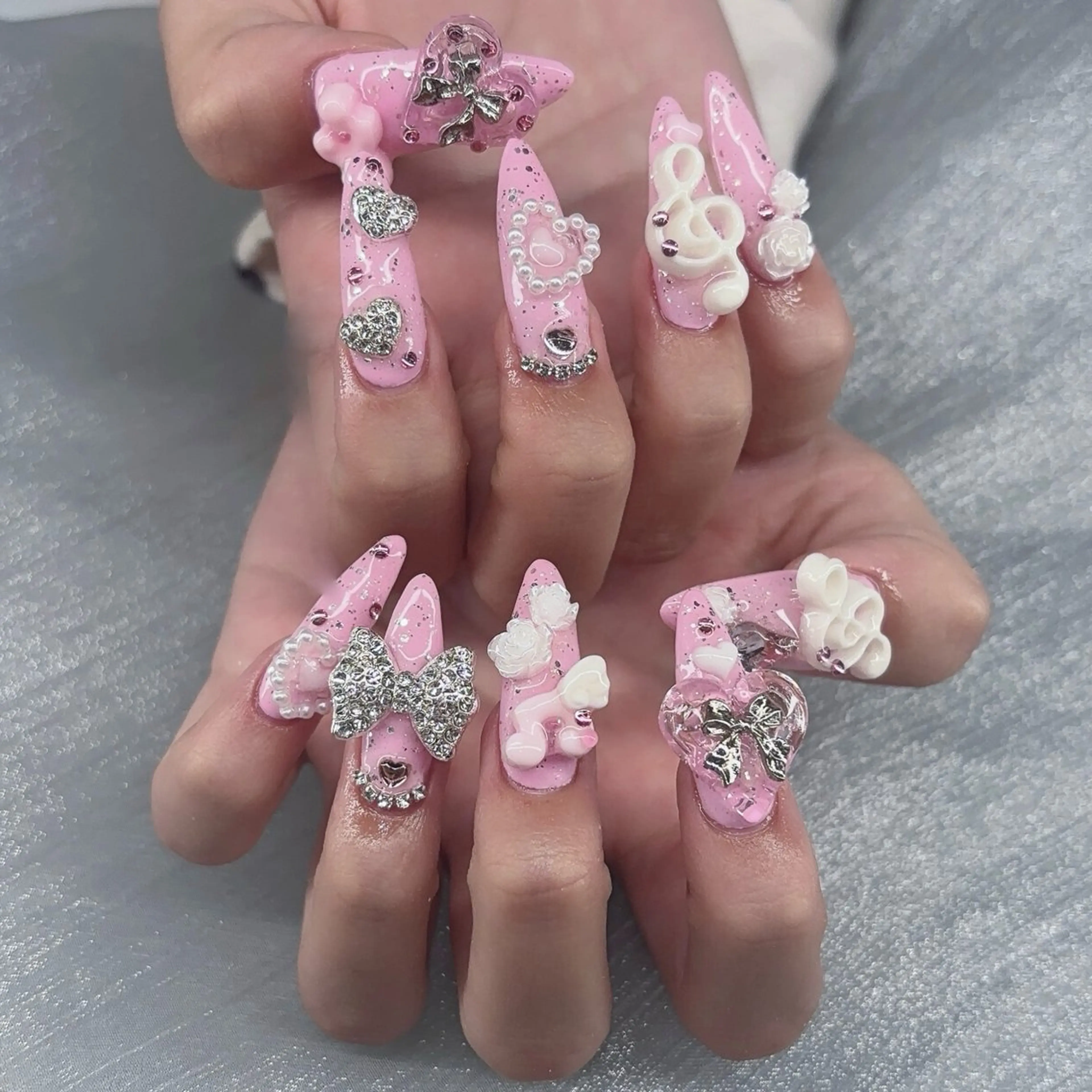 ネイル 774✦✧ 金山 ┊ネイルモデル様募集のネイルデザイン