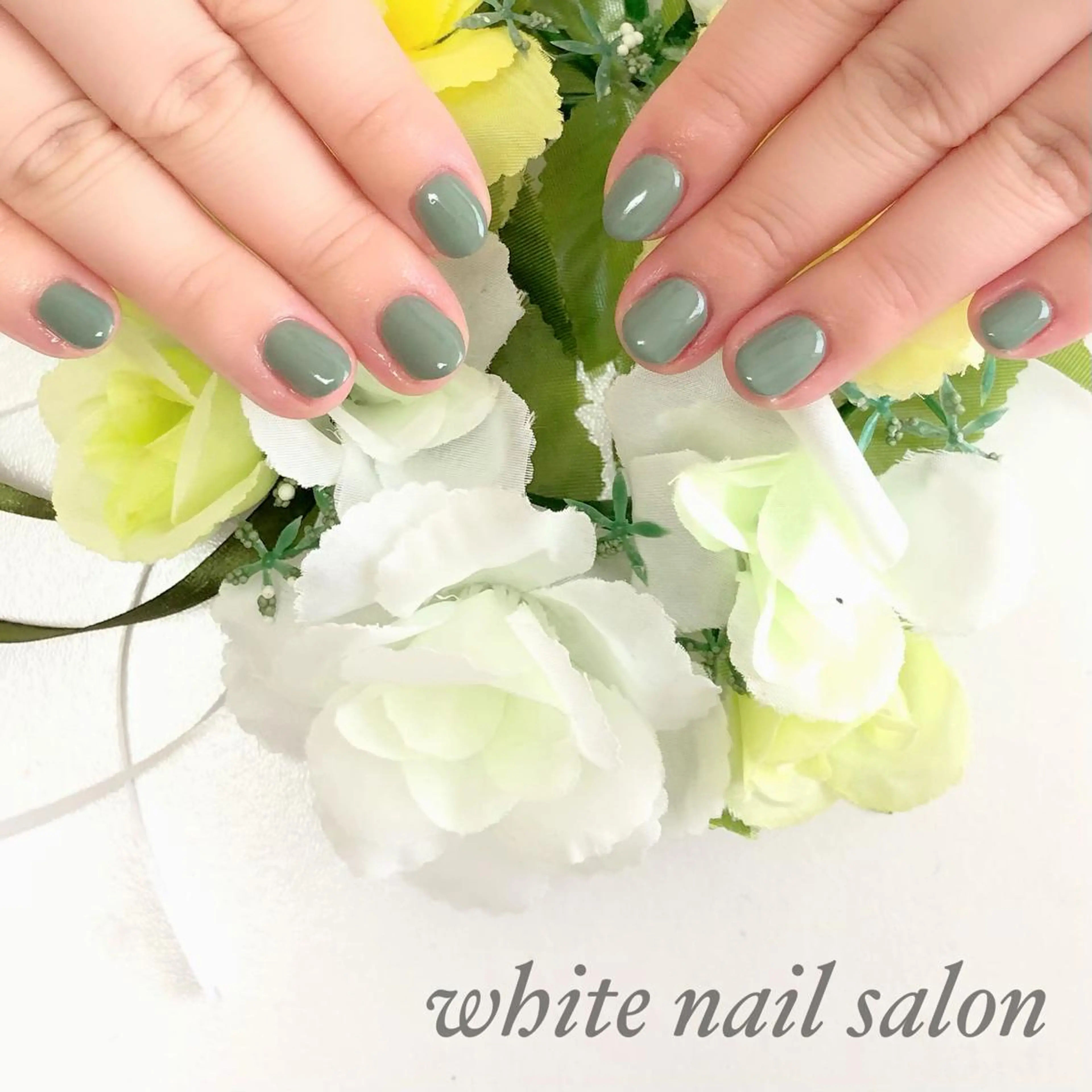 ネイル アートネイル フレンチネイル ジェルネイル ハードジェル 持ち込み white nail salonのネイルデザイン