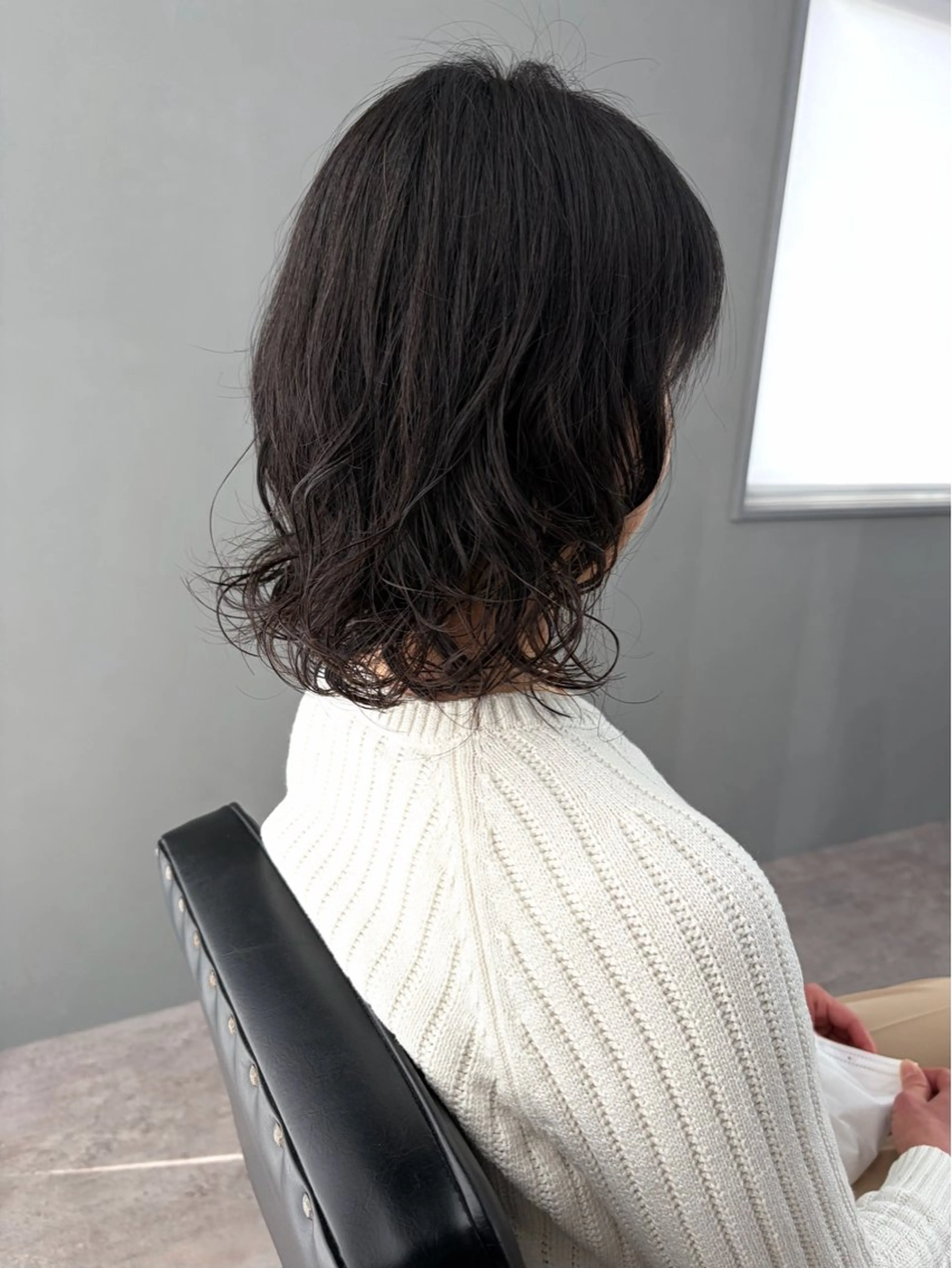 ミディアム パーマ ミディアムパーマ カット パーマ S. Hitomiのヘアスタイル