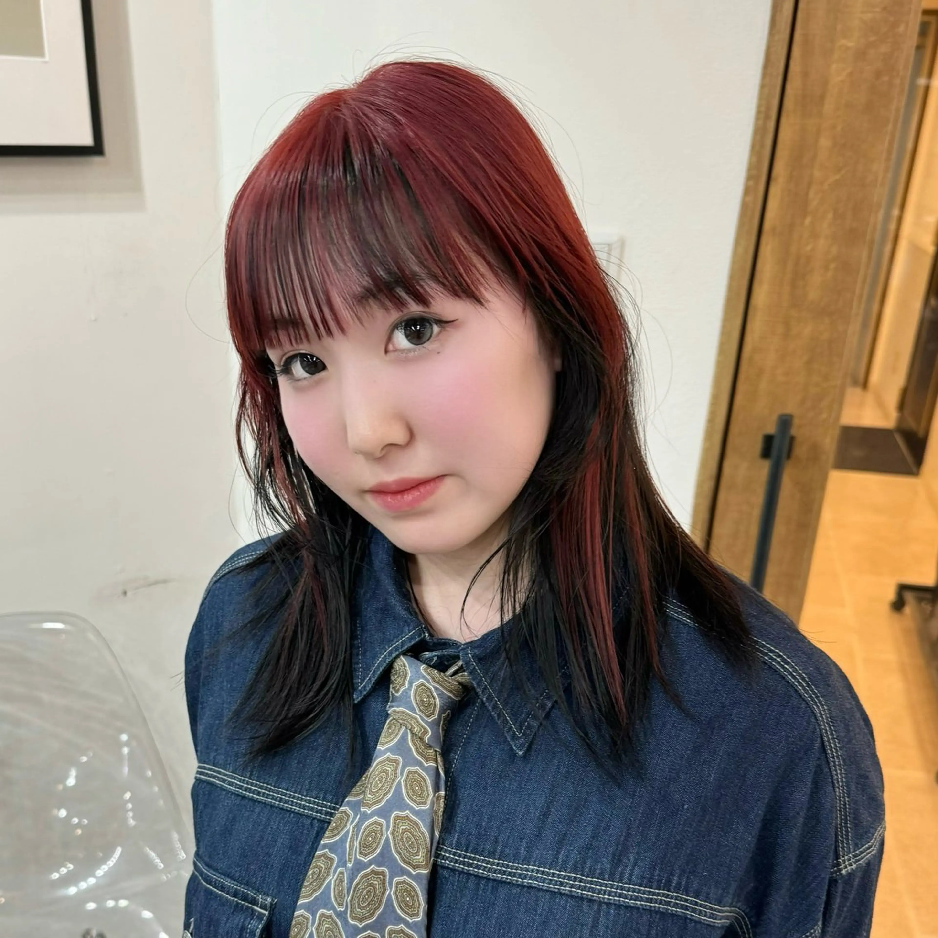 ロング カラー エクステモデル募集 💗大阪梅田/川上のヘアスタイル