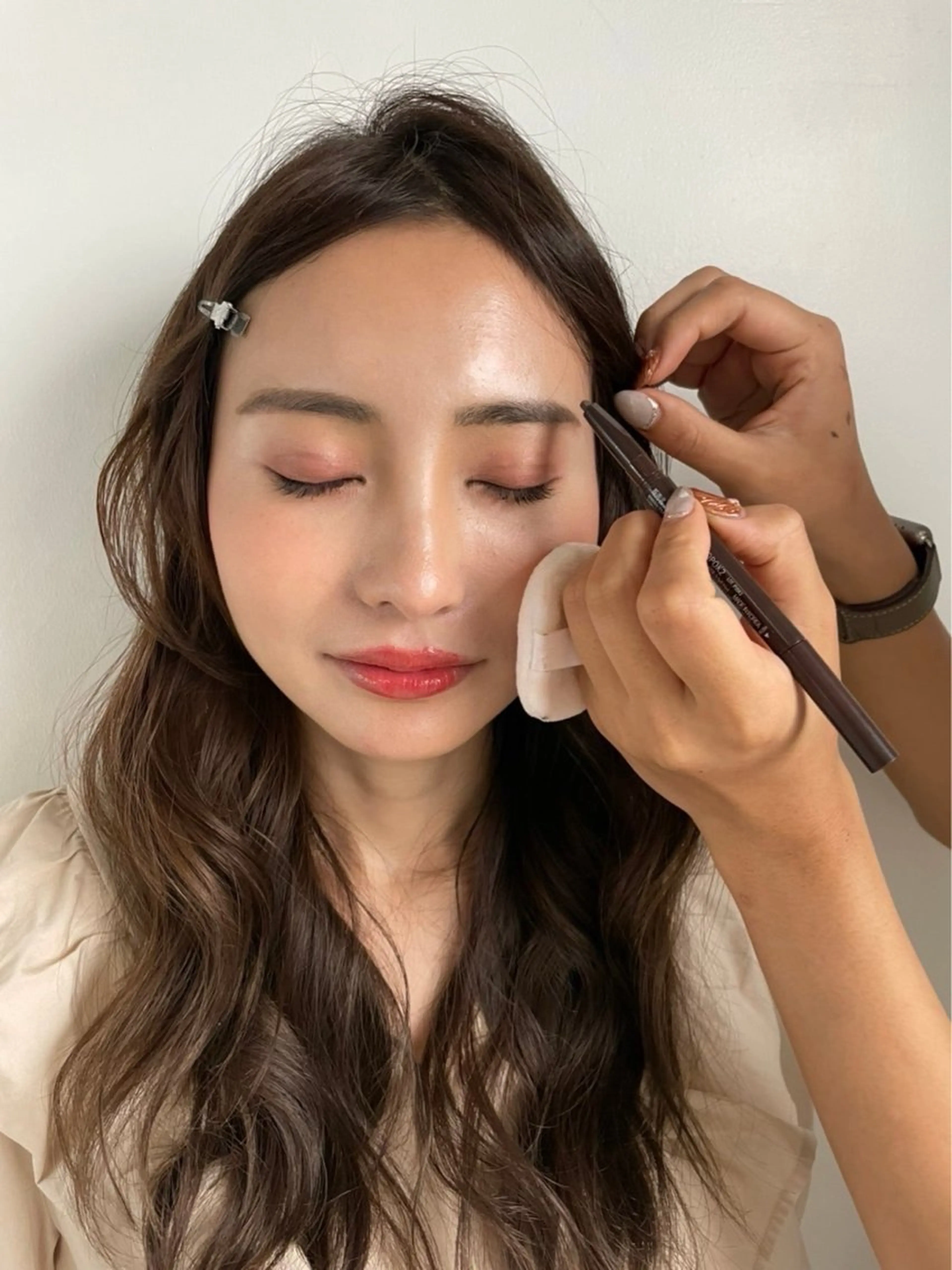 【minimo限定✨️】美眉アイブロウWAX(メイク仕上げあり)の写真