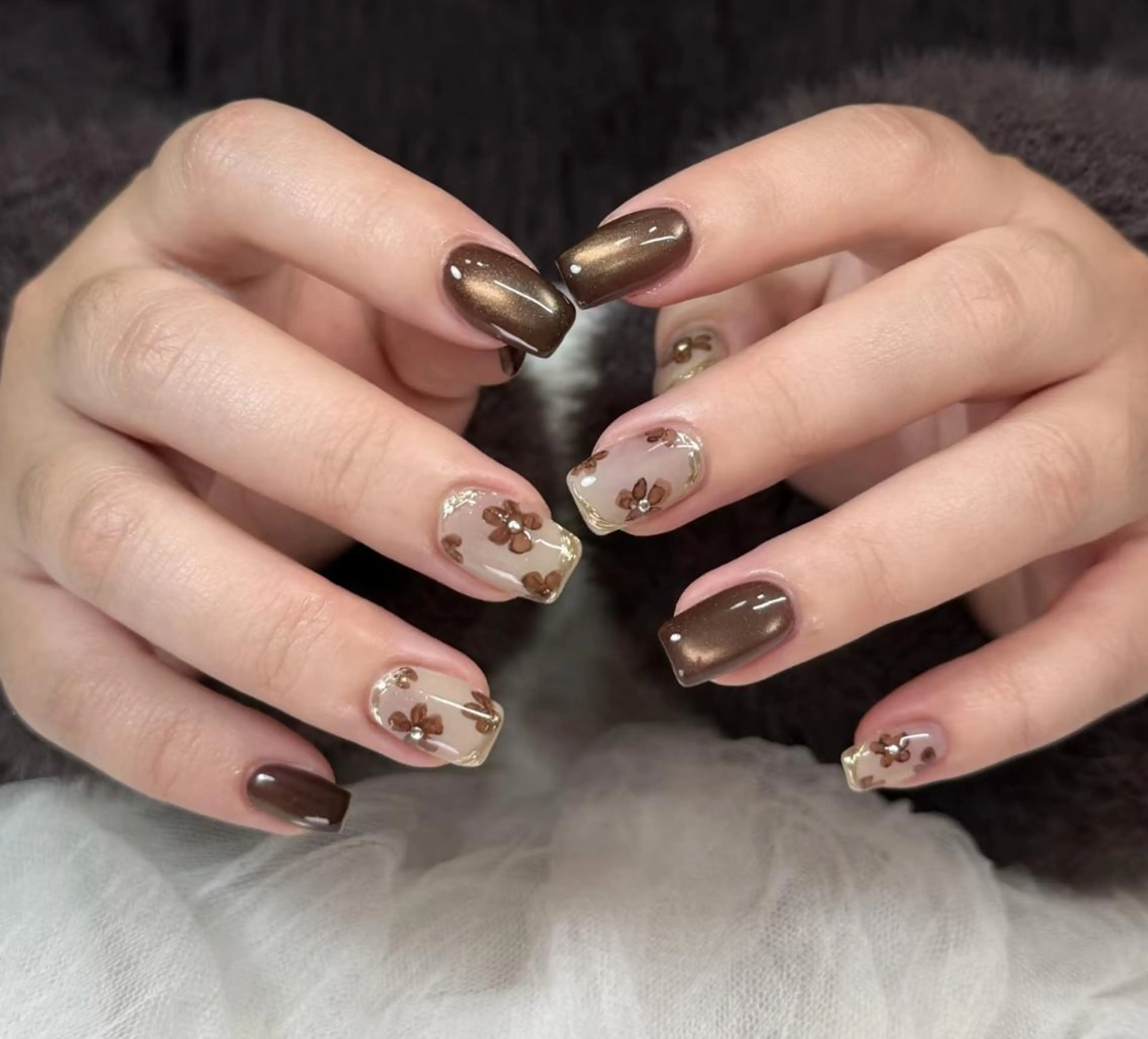 ネイル ハンドネイル ハンドケア 🍑 momo_nailのネイルデザイン