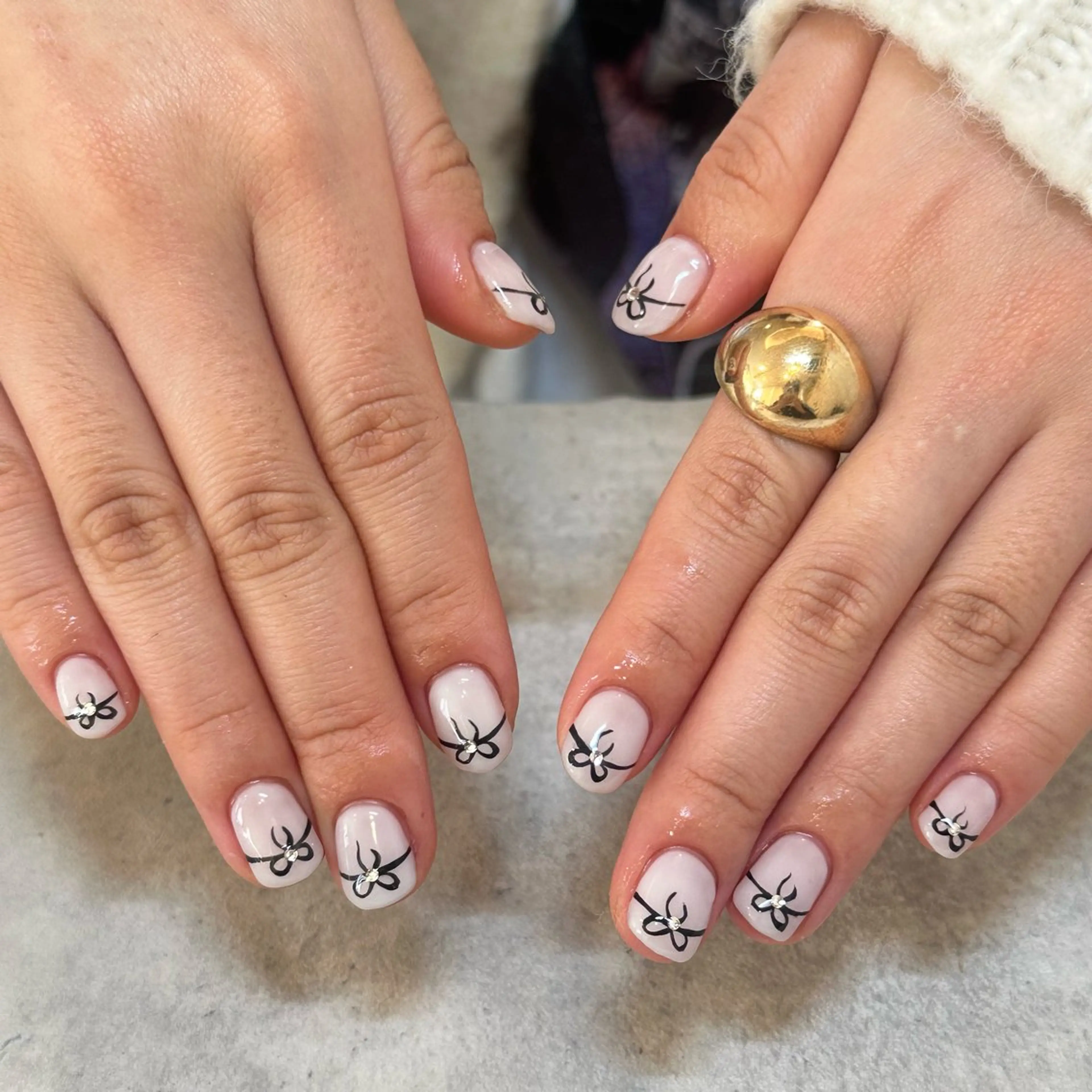 ネイル ひらい さなのネイルデザイン