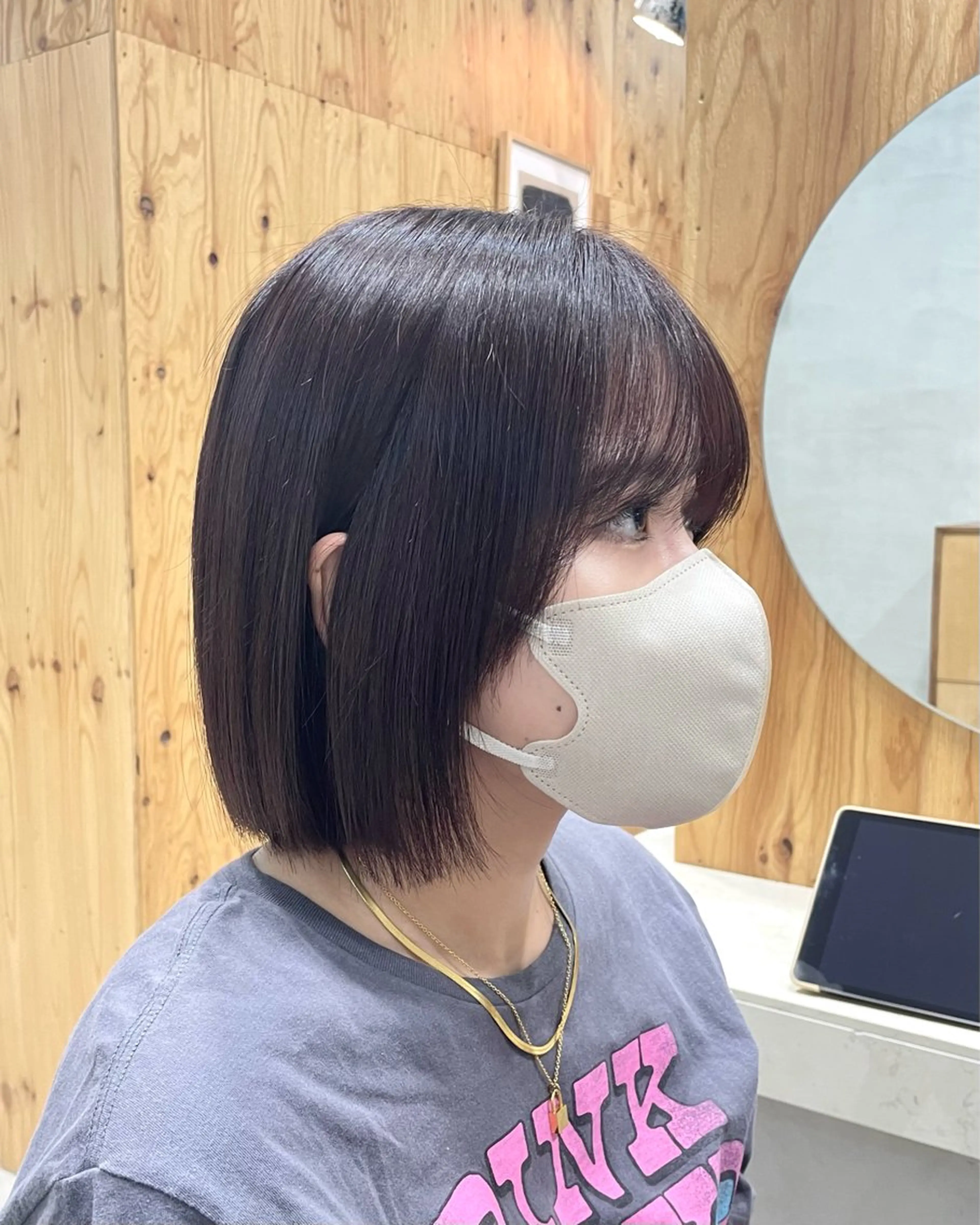 ショート カラー ヘアカラー U リオナのヘアスタイル