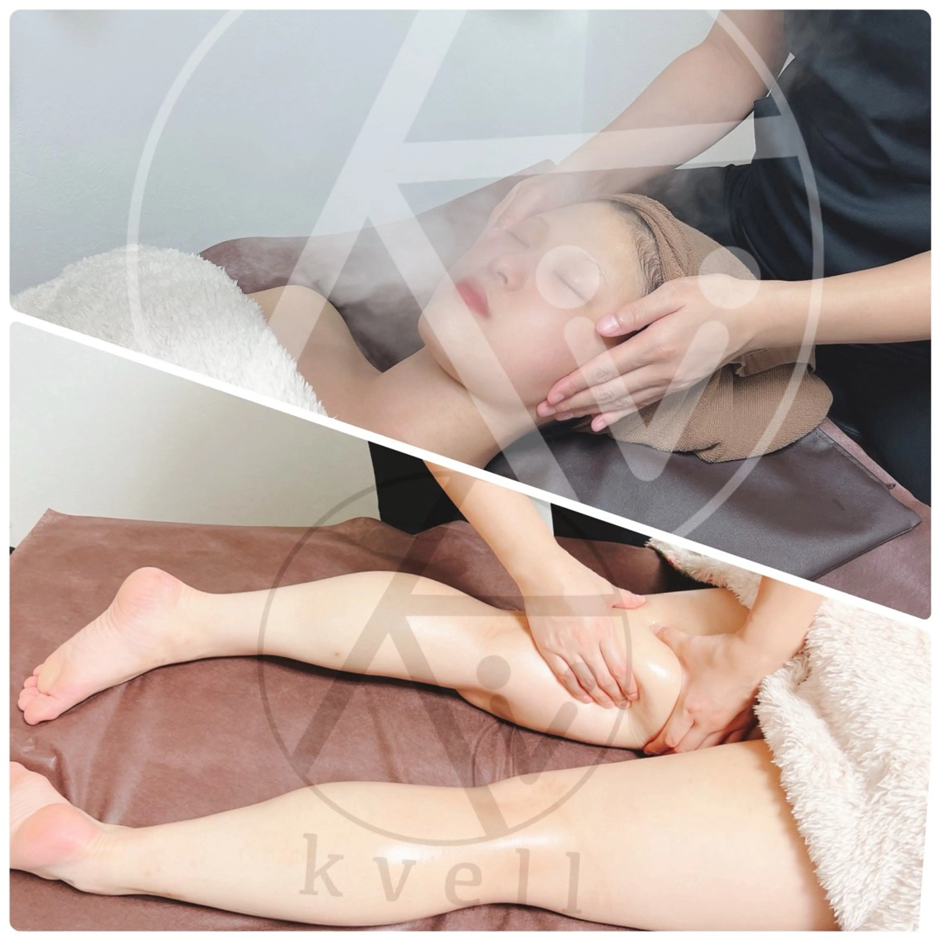 ボディ＋フェイシャルマッサージor顔なしで全身90分でも可能の写真