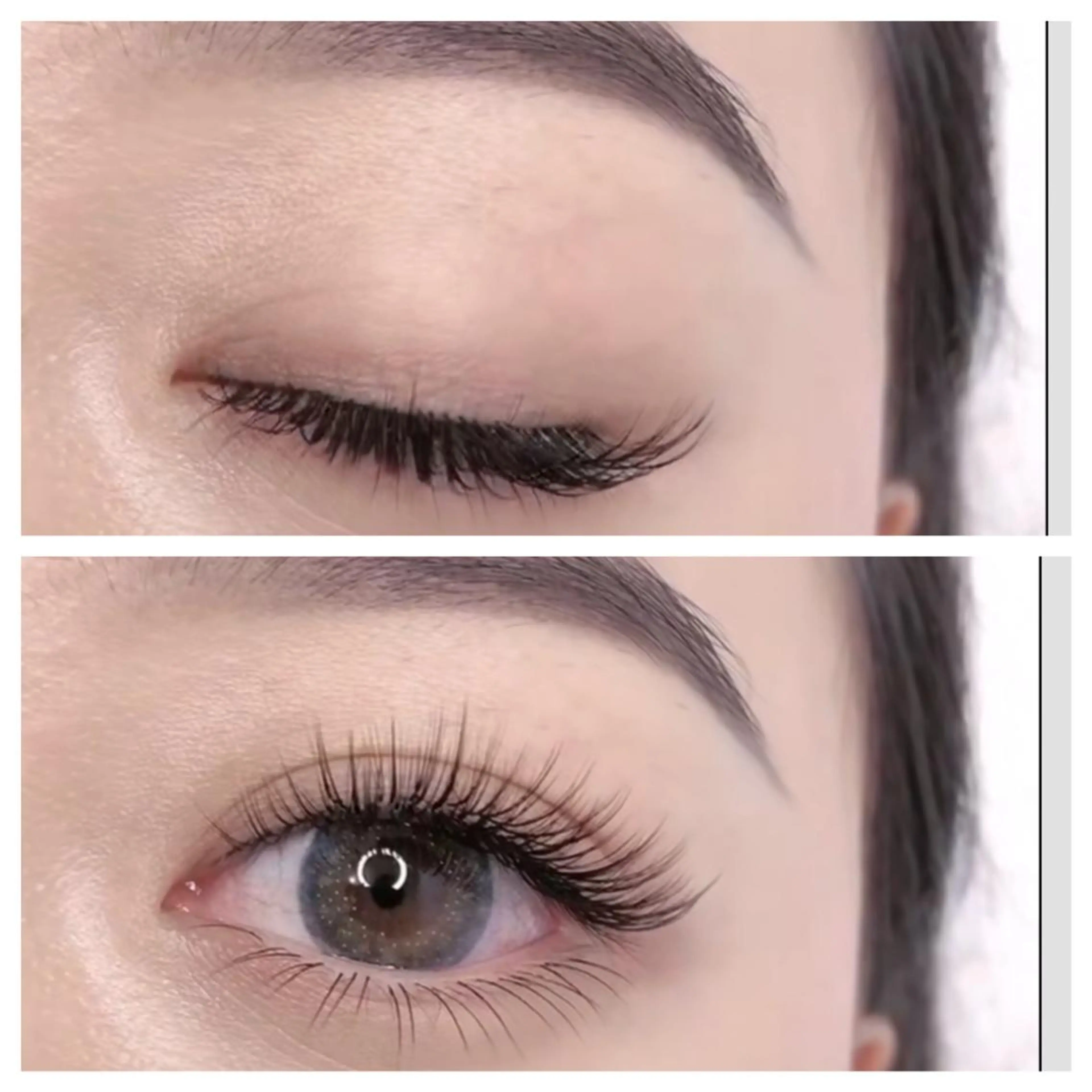 マツエク・マツパ 付け放題 Dカール ゴージャス 下まつげエクステ 神山 ビューティー・アイのマツエク・マツパデザイン