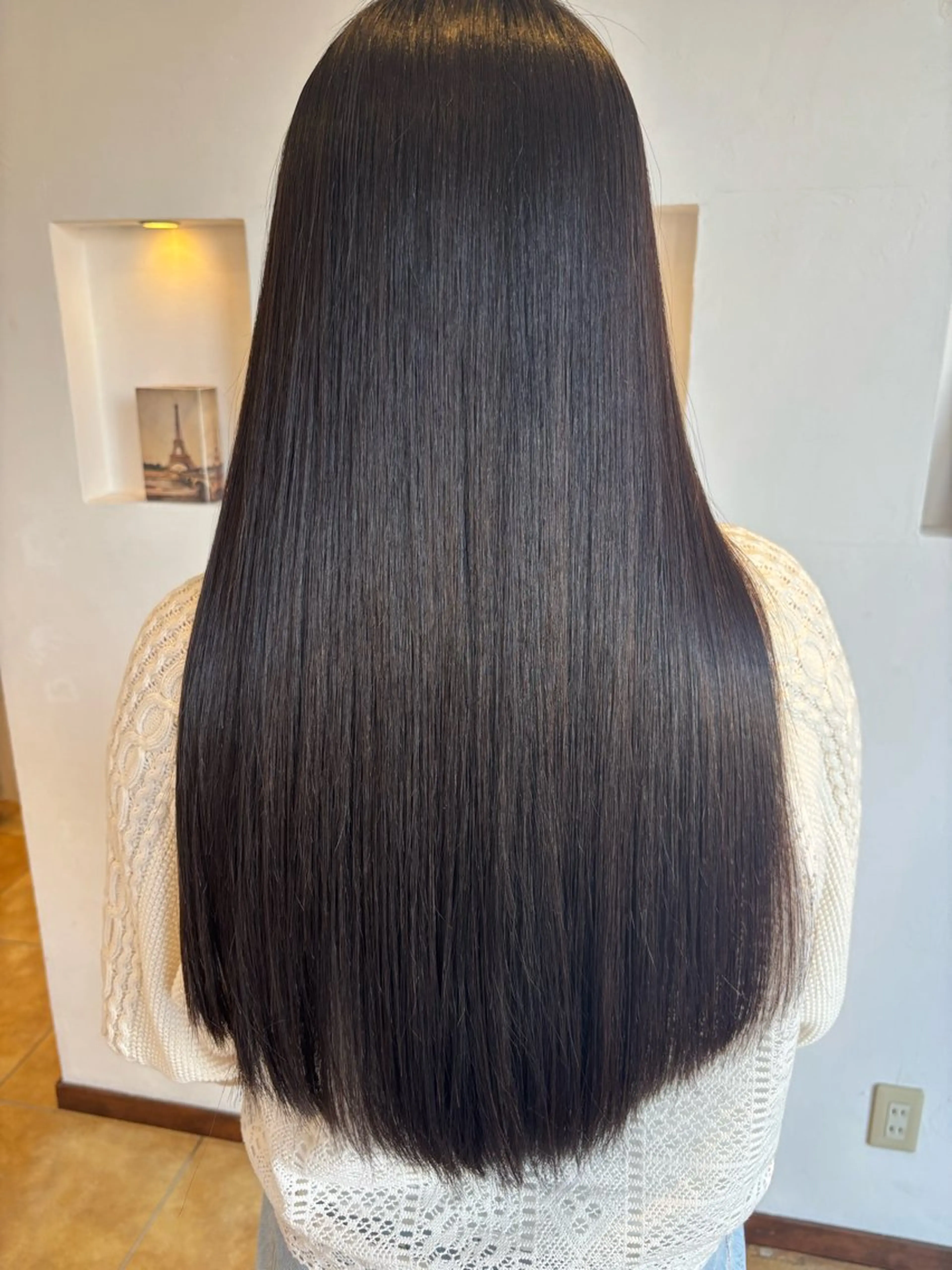 ロング 髪質改善 縮毛矯正 高橋 瑞季のヘアスタイル