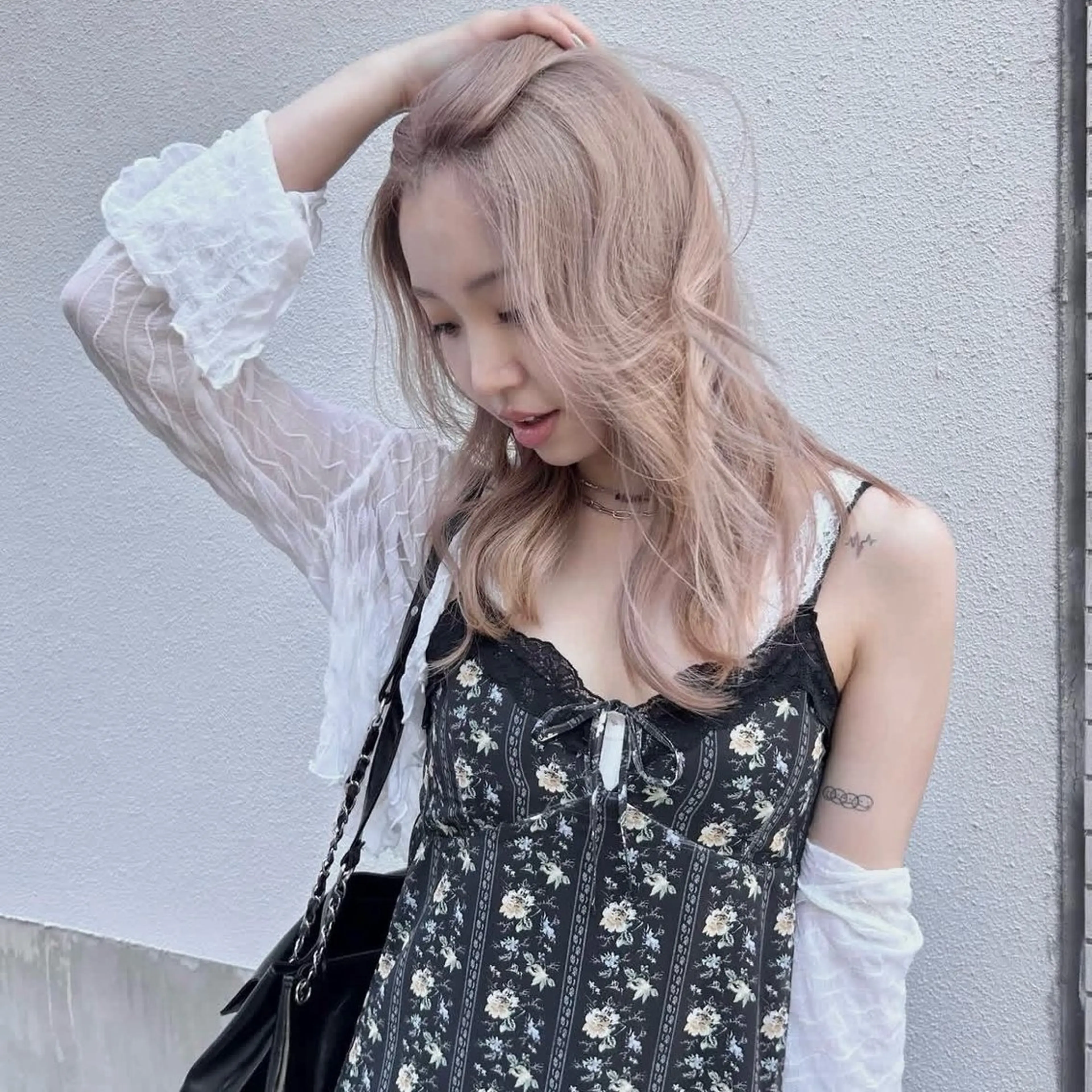 ロング カラー カット ヘアカラー idea ルナのヘアスタイル