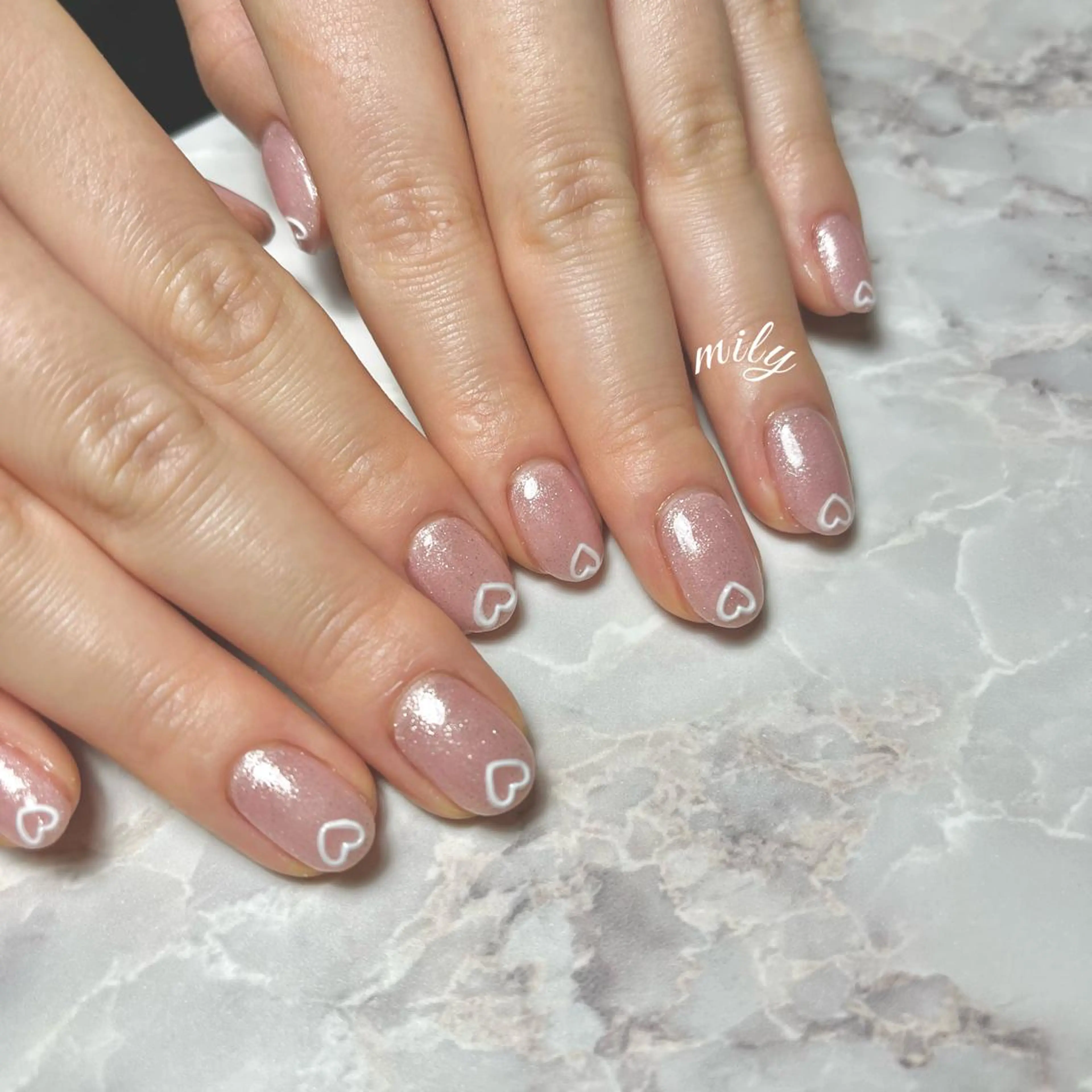 ネイル mily_harajuku所属・韓国ネイル☁️ haruna🌛のネイルデザイン