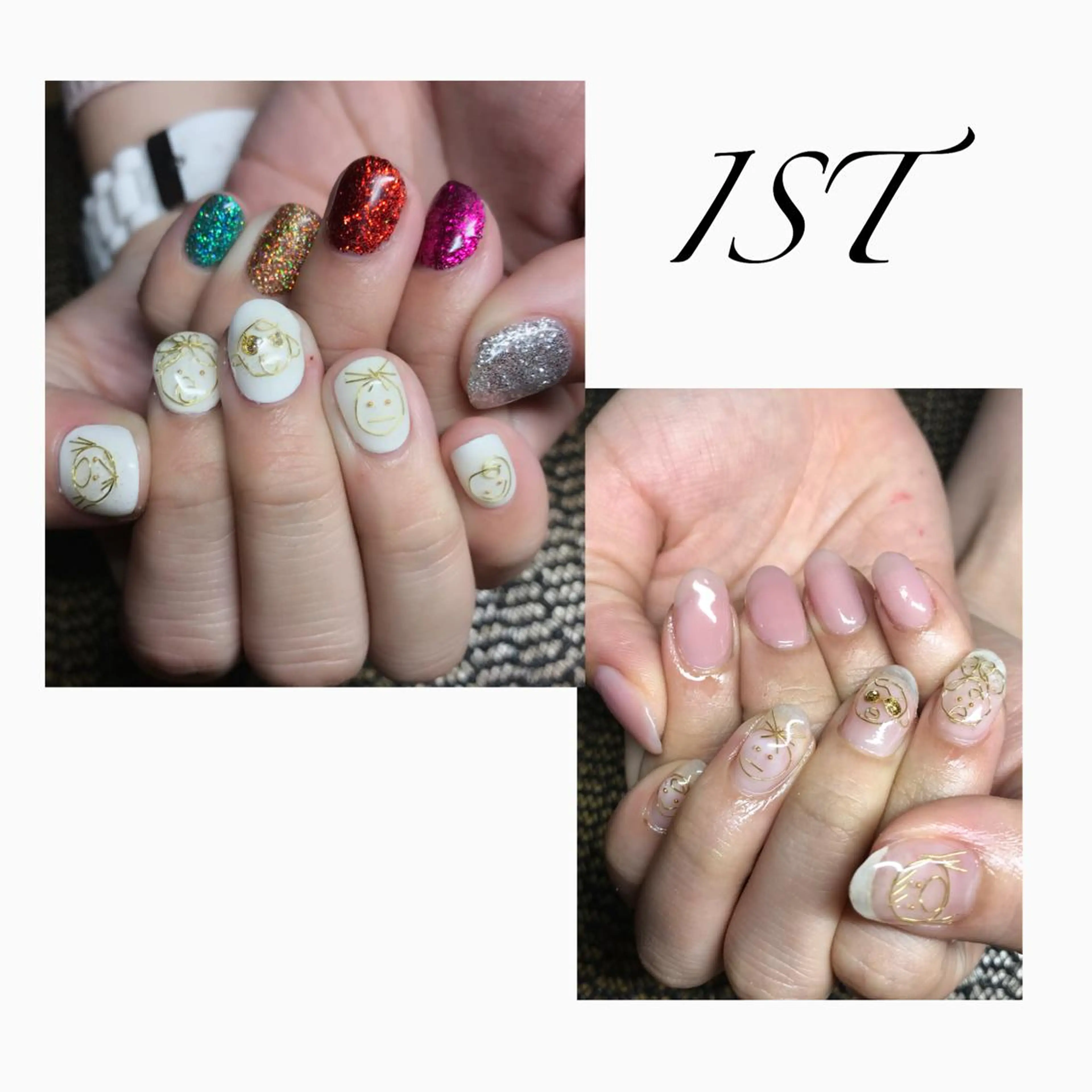 ネイル おそろいネイル メンズ歓迎🙆‍♀️ エステ/ネイルISTのネイルデザイン