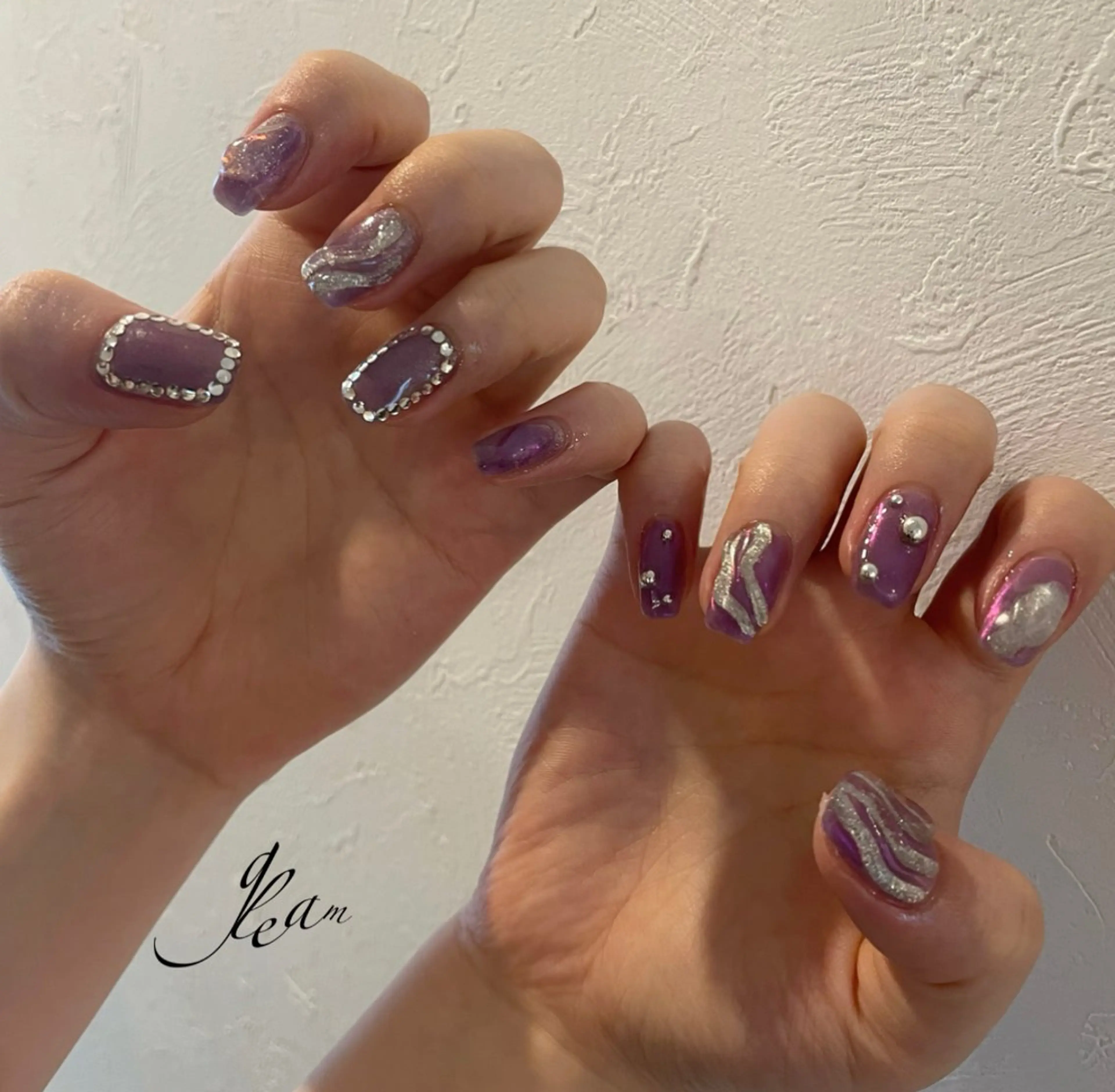 ネイル ハンドネイル gleam✴︎ sayakaのネイルデザイン