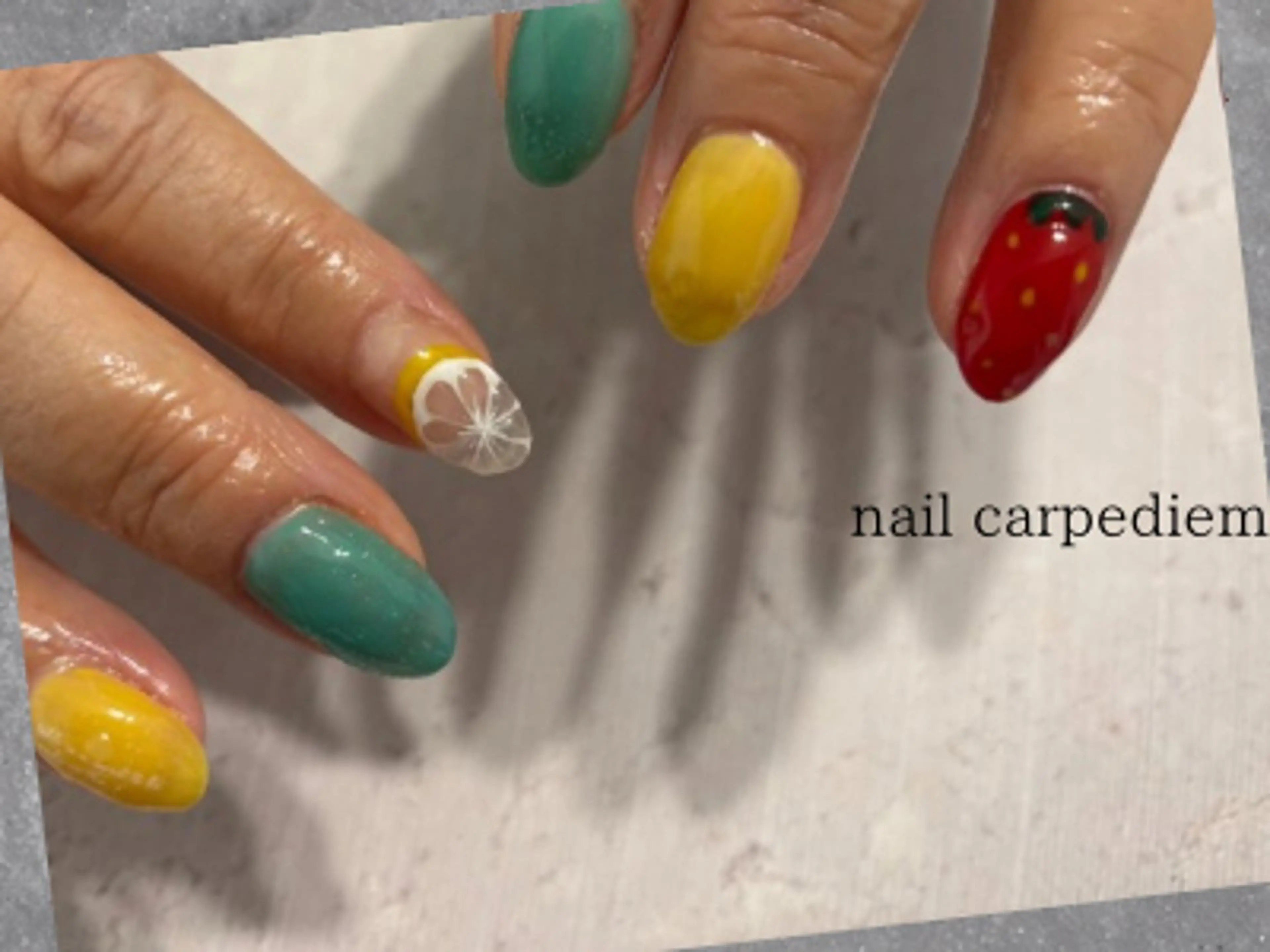 ネイル 城東区ネイルサロン carpediemのネイルデザイン