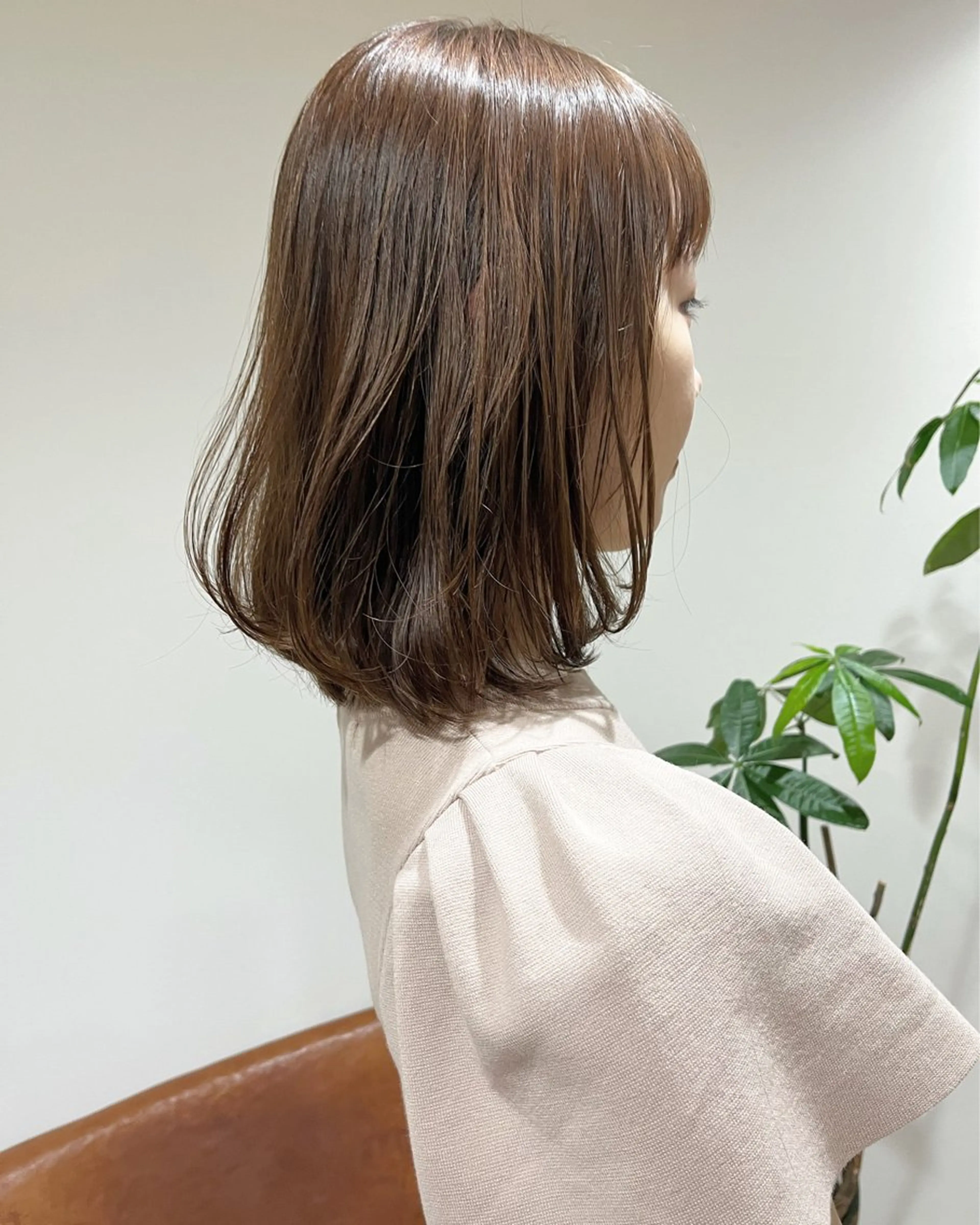 ミディアム 梅田美容室/カット /Maoのヘアスタイル