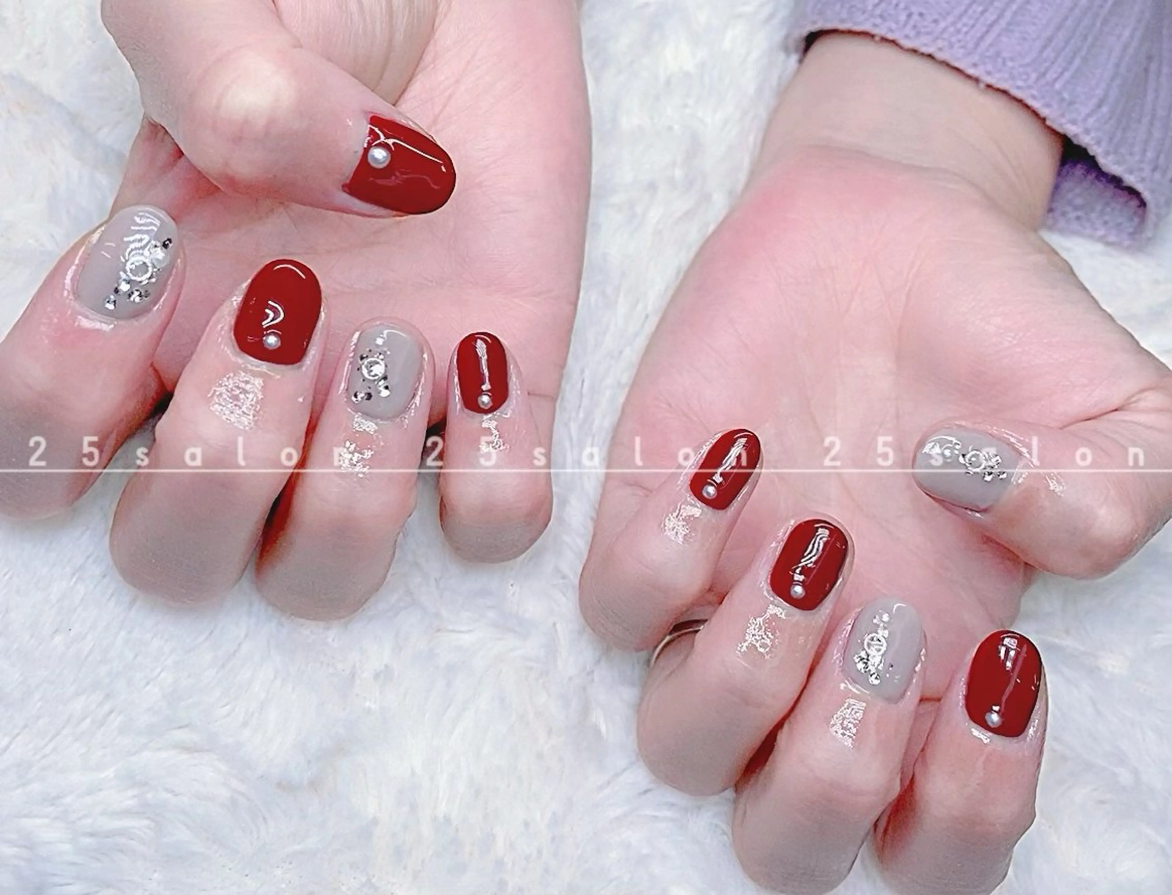 ネイル オーロラネイル チークネイル フットネイル フレンチネイル ジェルネイル 2 5のマツエク・マツパデザイン