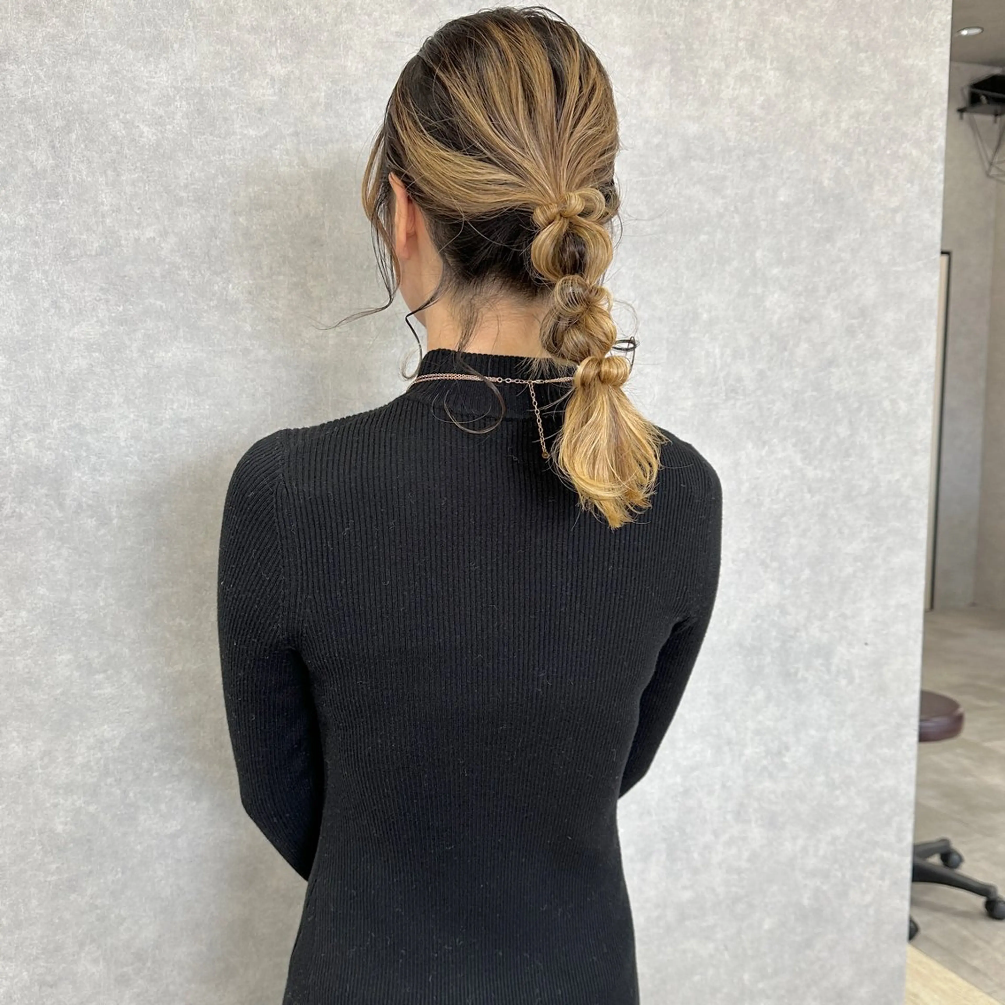 ミディアム ヘアアレンジ はちすか るかのヘアスタイル