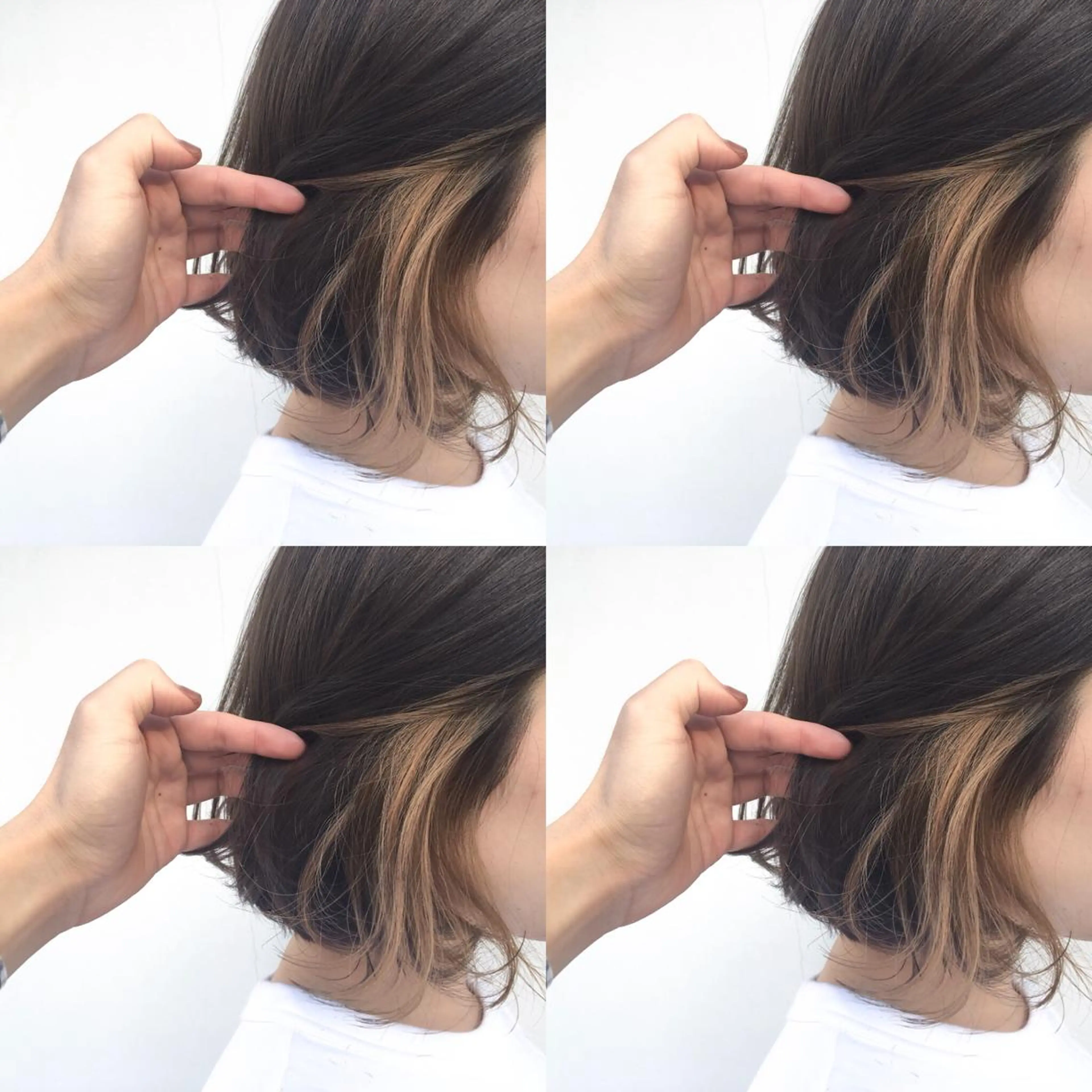 ショート カラー なんば髪質改善カラー Ardoreのヘアスタイル