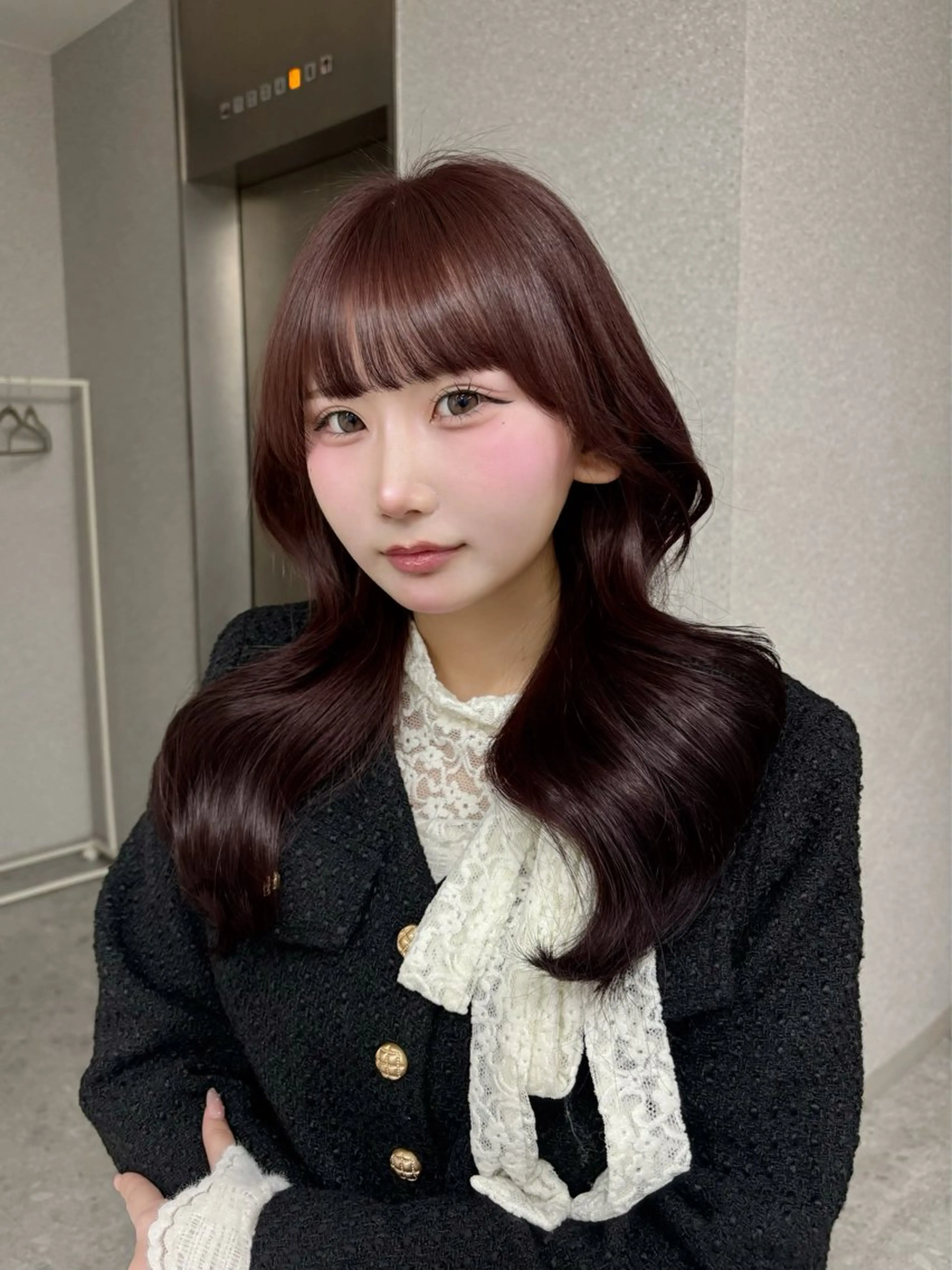 ロング カラー ブリーチ 透明感カラー ブリーチなしカラー ヘアカラー 天神￤カラー￤ まなみ🎀💞のヘアスタイル