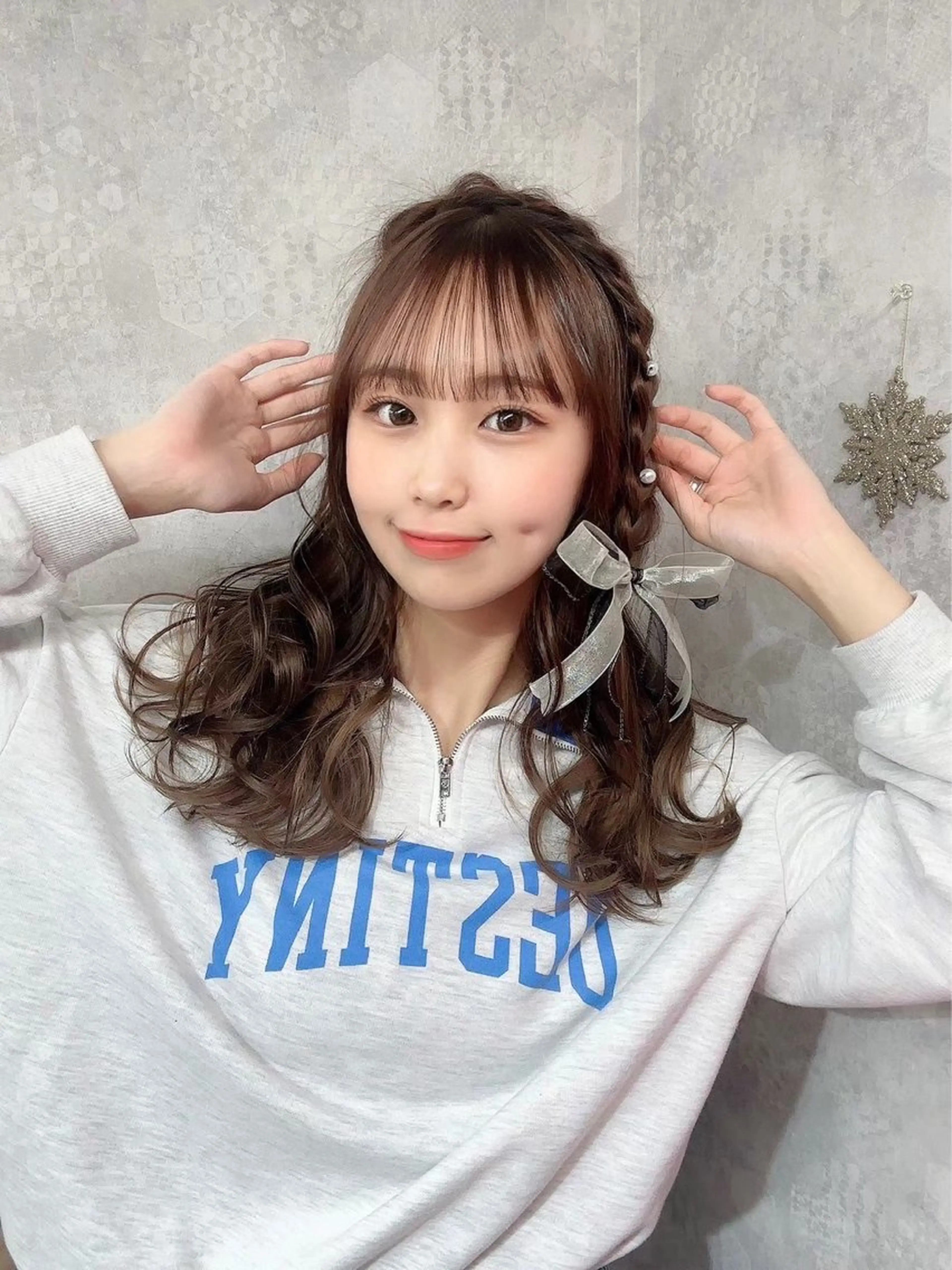 セミロング メンズ/カットパーマ /栄/sora🩵のヘアスタイル