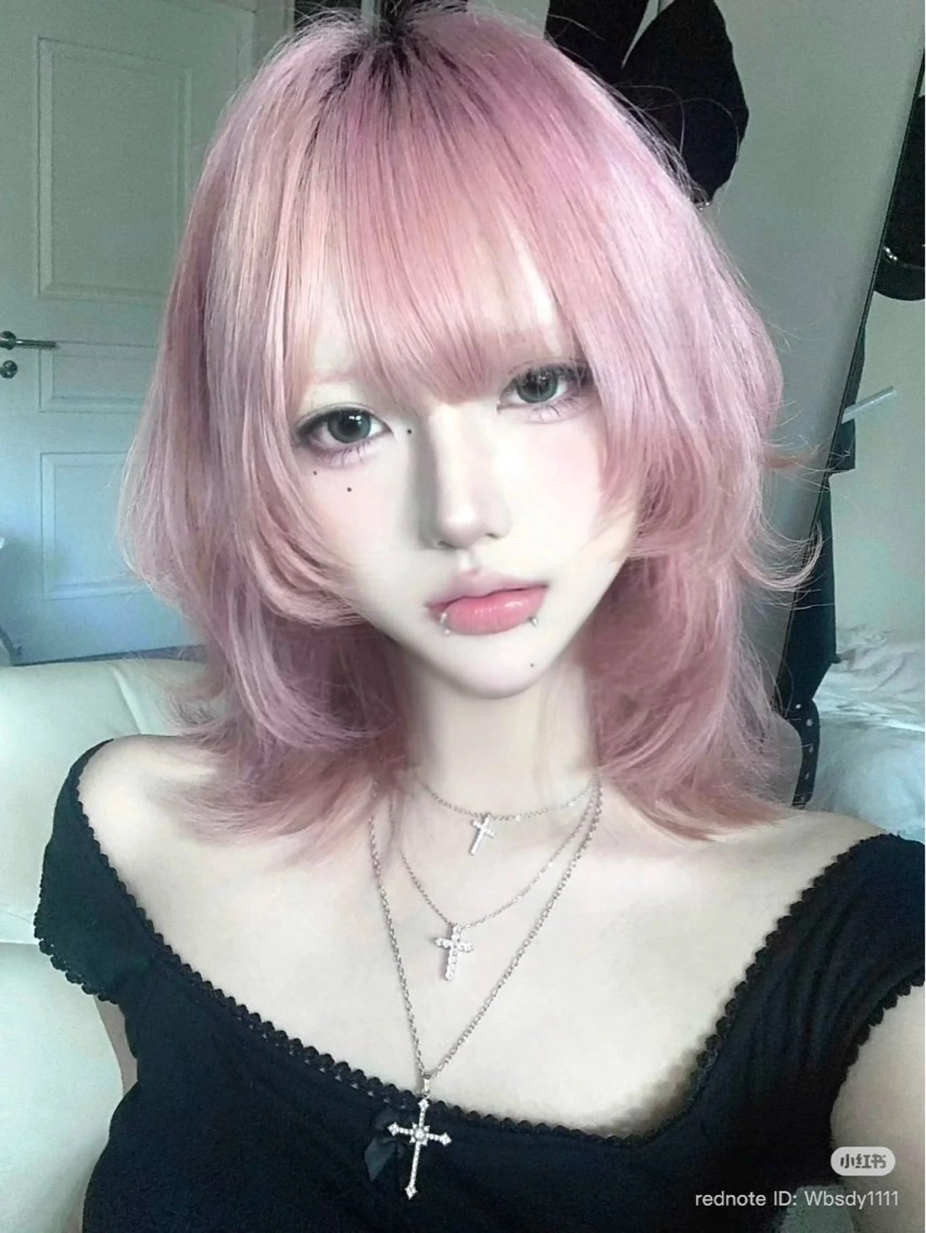 ミディアム PELE 栄店所属・名古屋栄/PELE/ ブリーチ/asahiのヘアスタイル