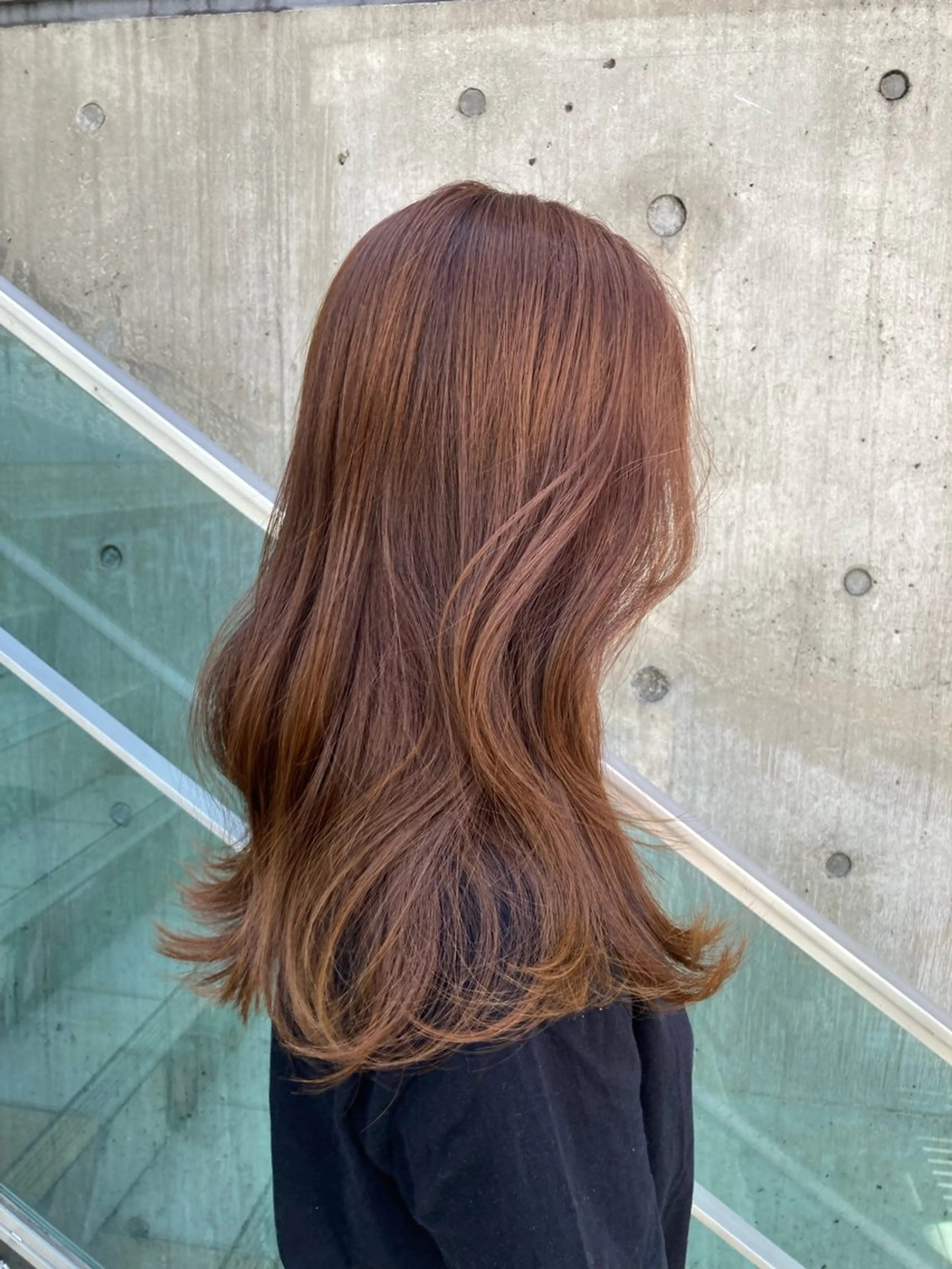 ✨ミニモ特別価格✨前髪&韓国風おくれ毛カット➕フルカラー➕艶髪トリートメントの写真