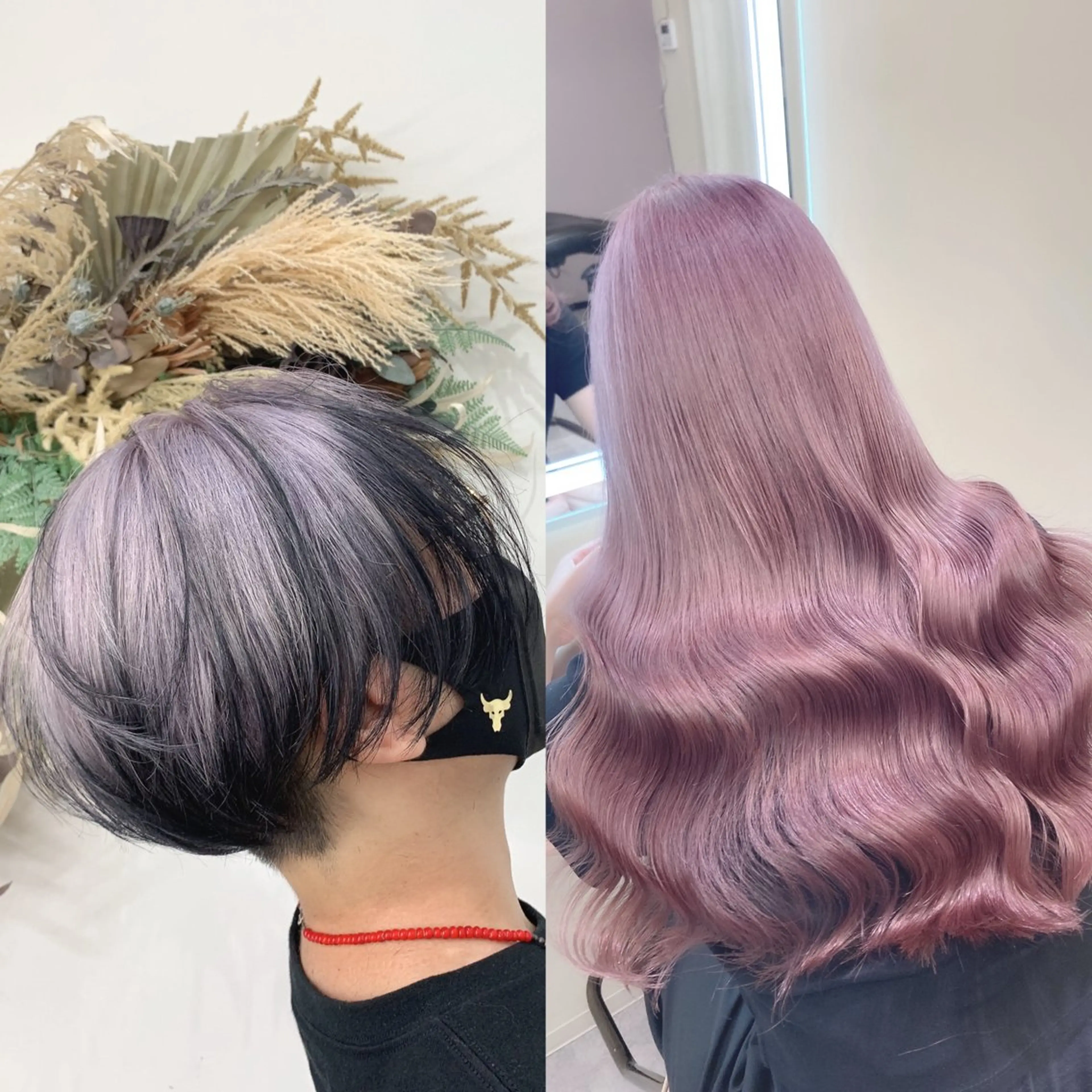 ミディアム カラー ✨美髪矯正×髪質改善 🍎カイト🍎渋谷のヘアスタイル