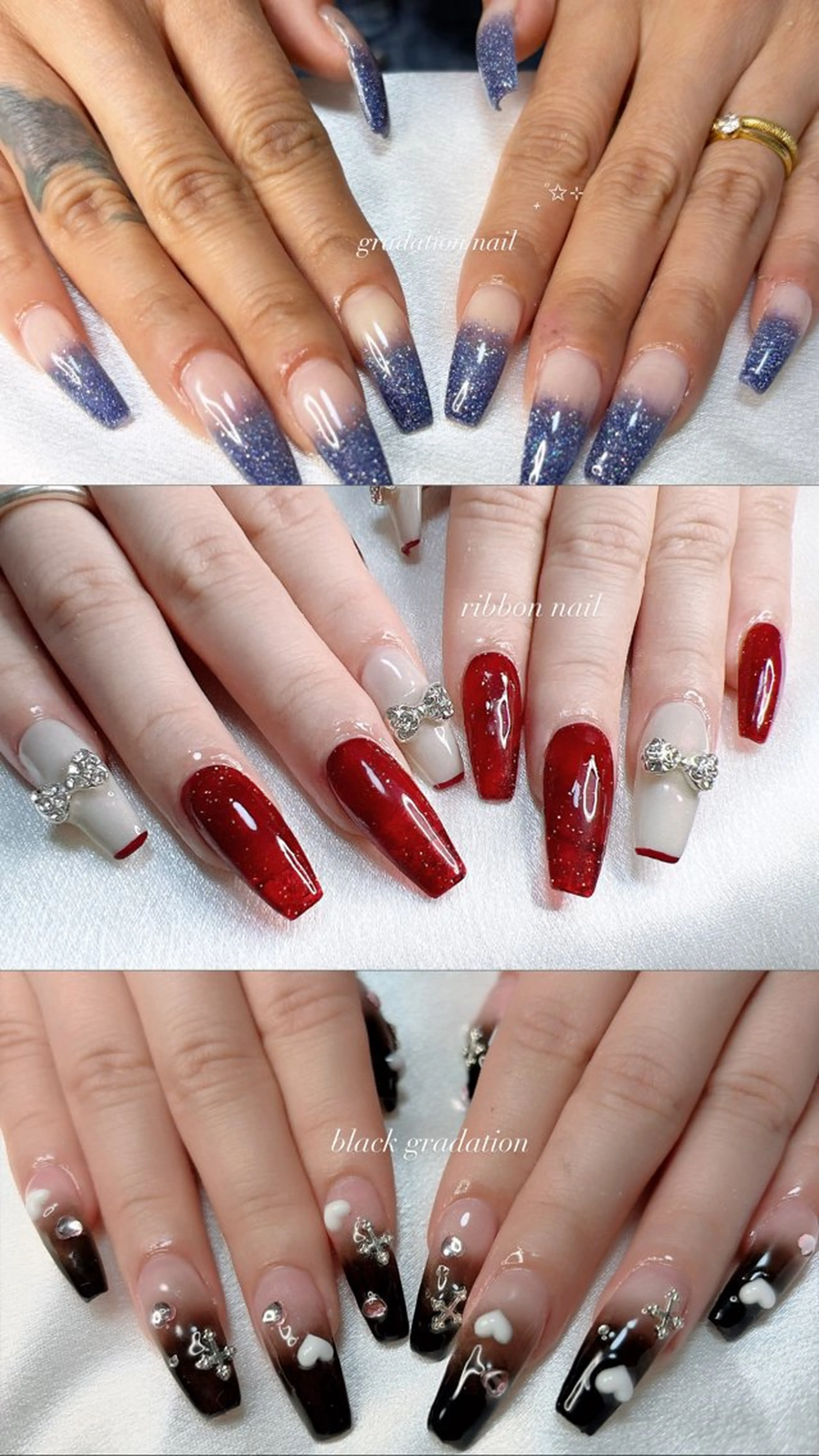 ロング ハンドネイル soin.nail aiのネイルデザイン