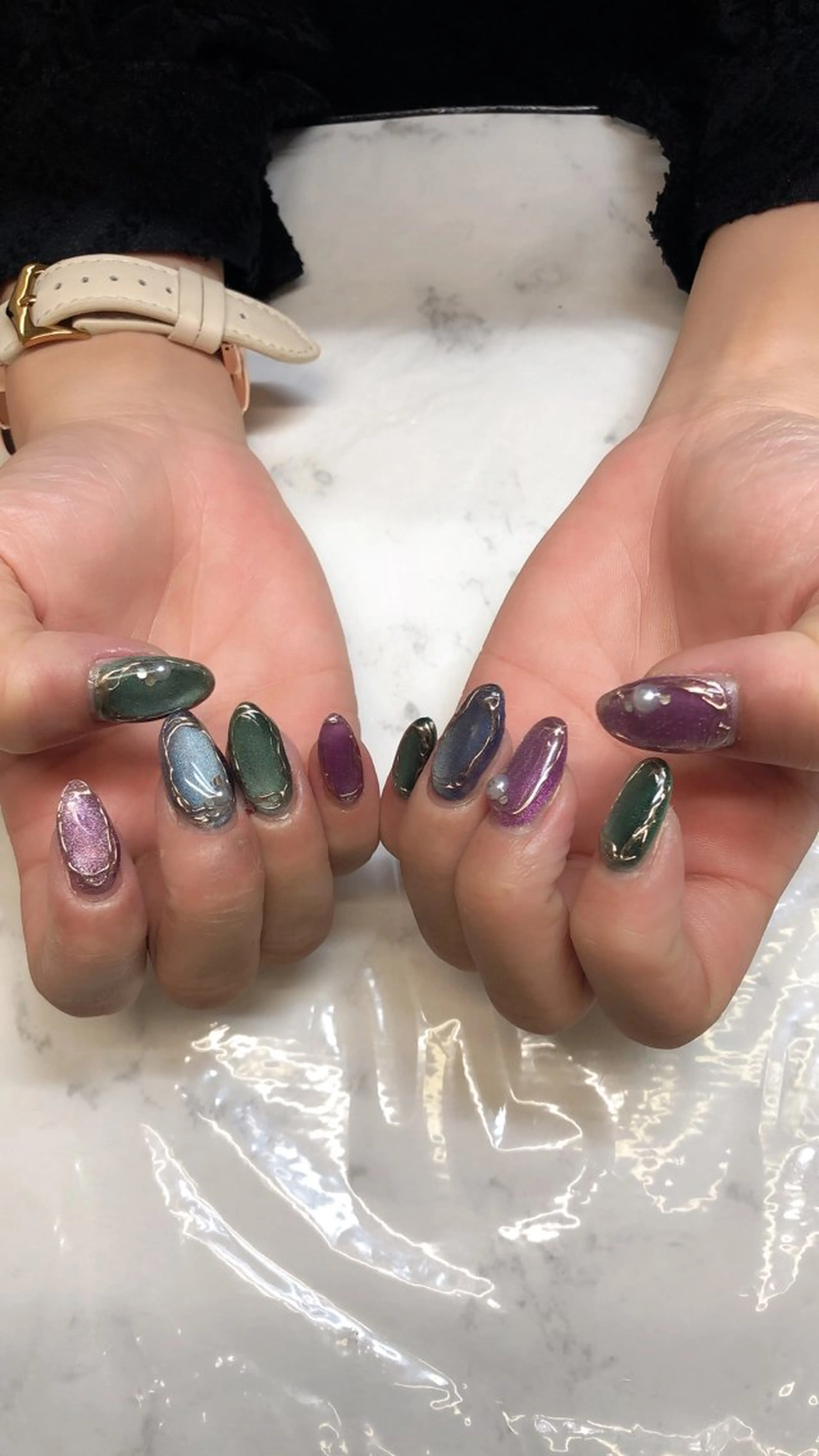 ネイル 💎Guarendo💎錦糸町店所属・✨アン ミユ✨のネイルデザイン