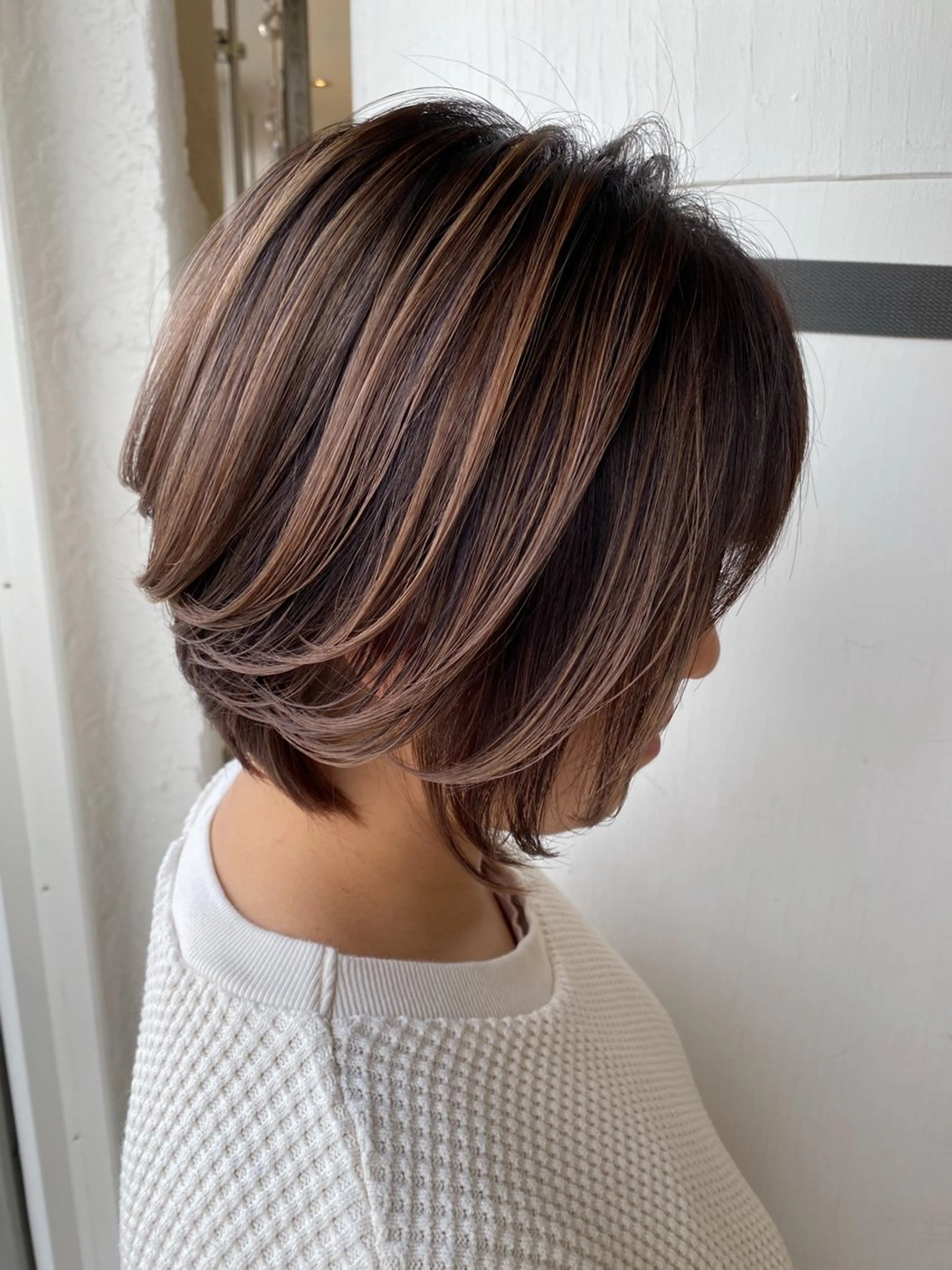 ショート ボブ カット トリートメント ヘッドスパ welring hair salonのヘアスタイル