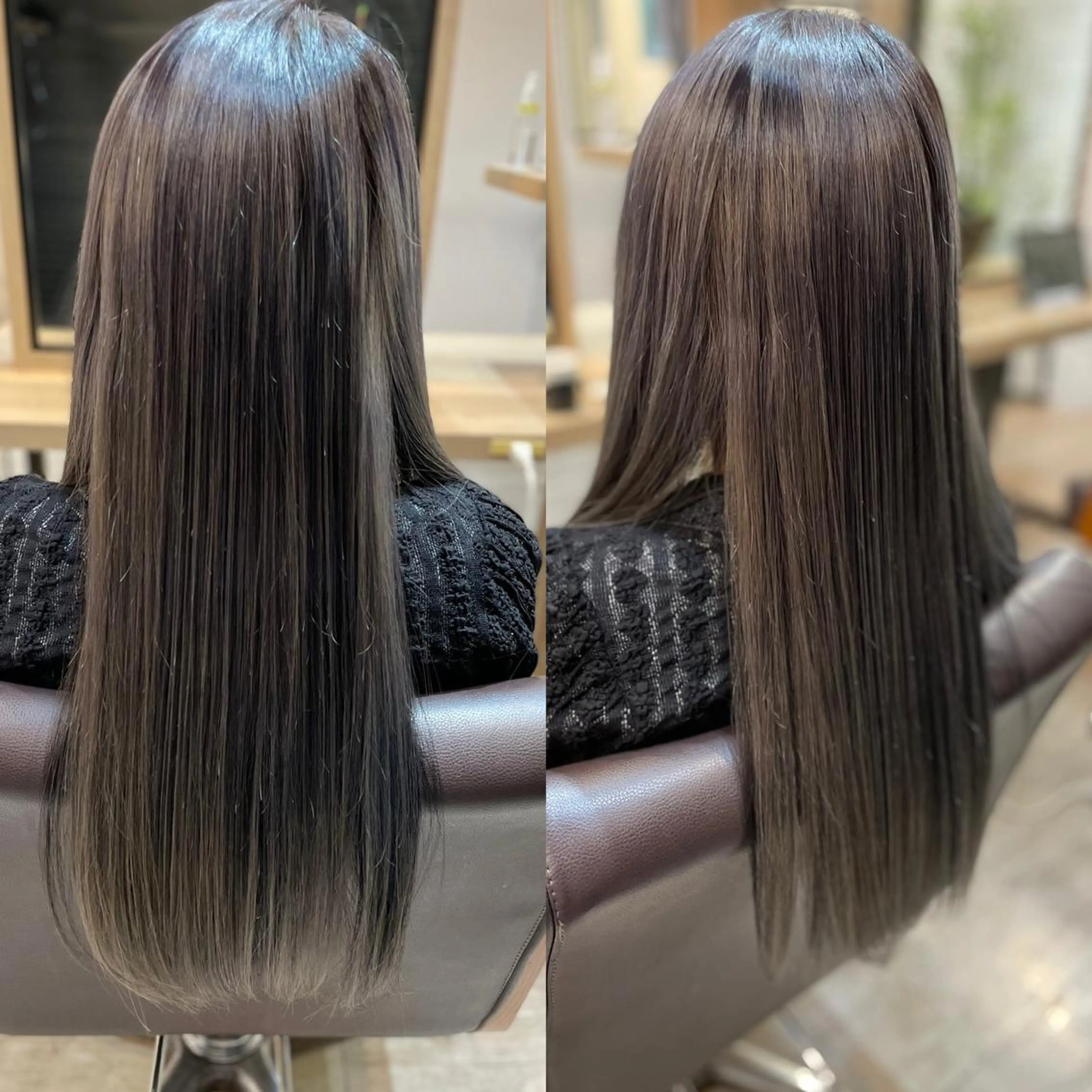 ロング カラー 柏/春日竜次 /髪質改善縮毛矯正のヘアスタイル