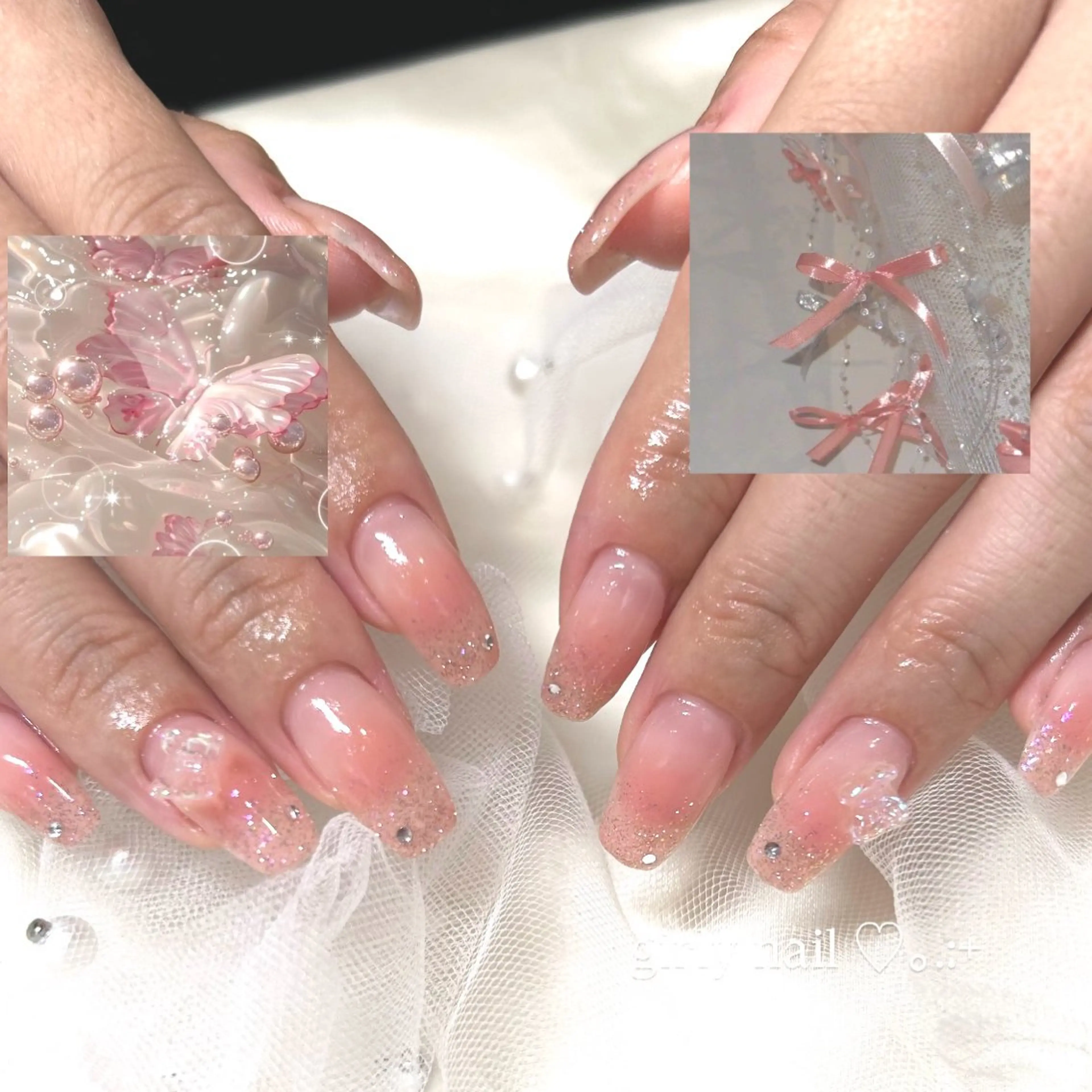 ネイル 長瀬 瑠霞のネイルデザイン