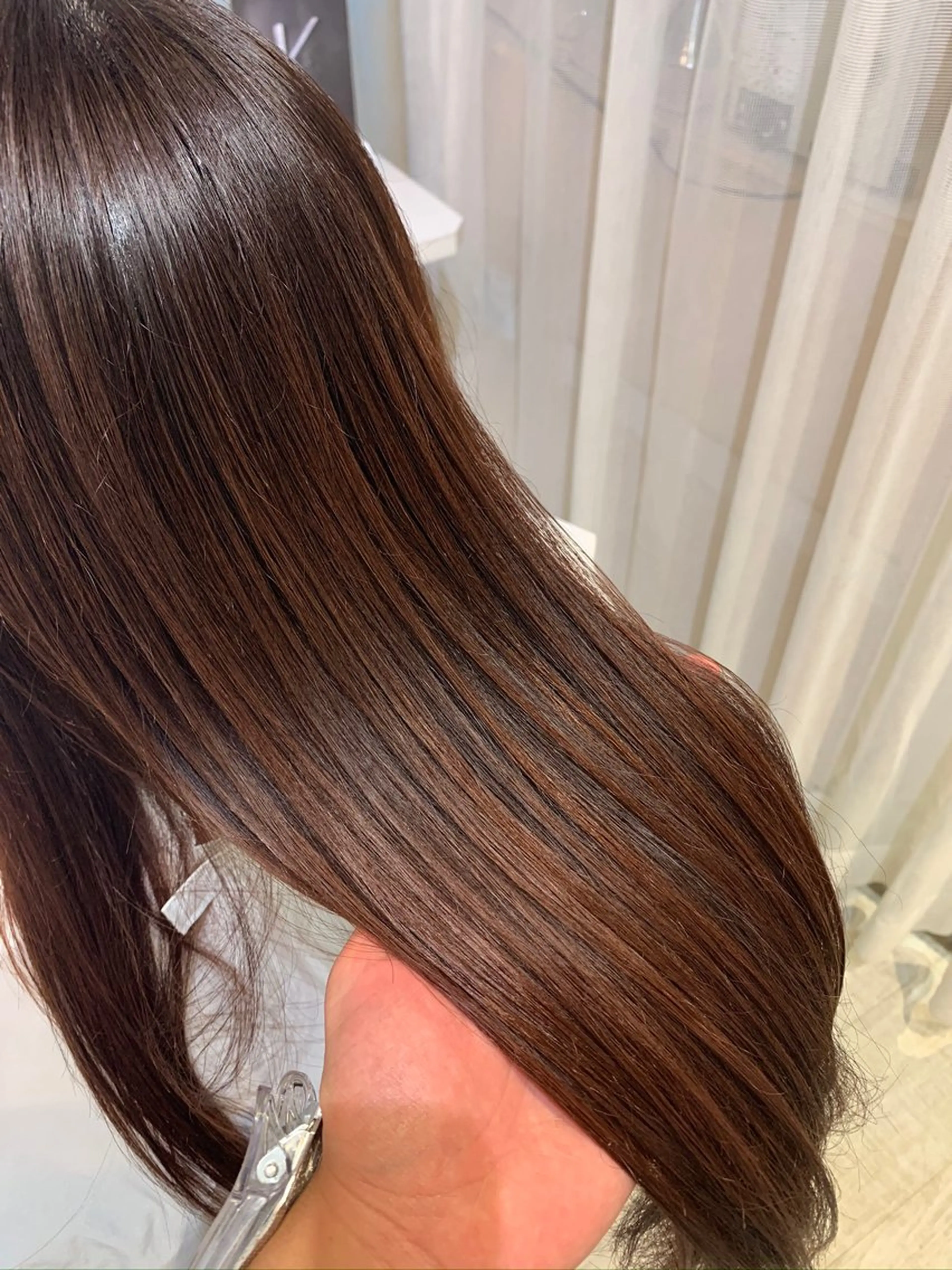 ロング 【🌈ボブ/縮毛矯正 /🌈】motoのヘアスタイル