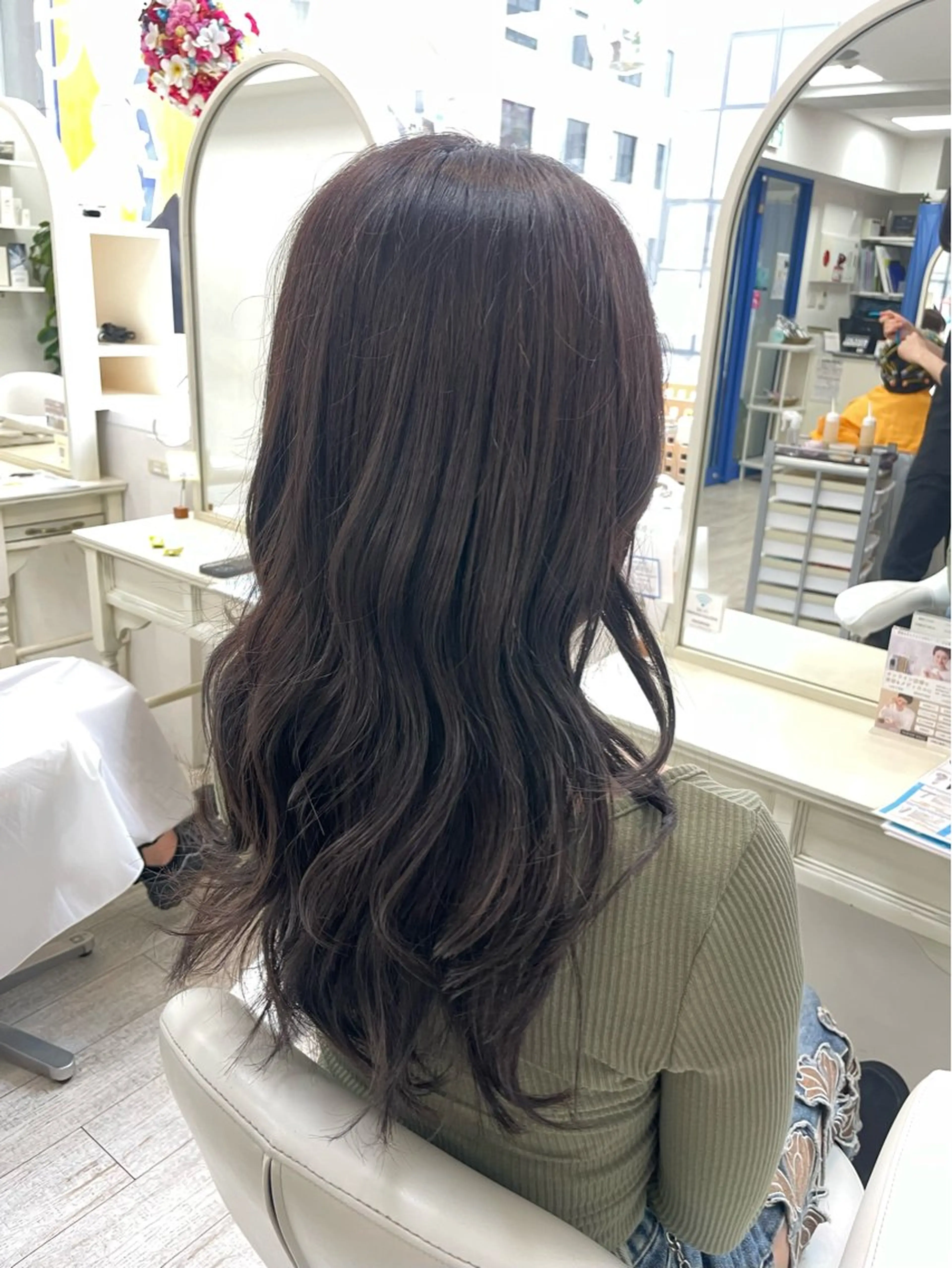ロング 新籾 尚哉のヘアスタイル