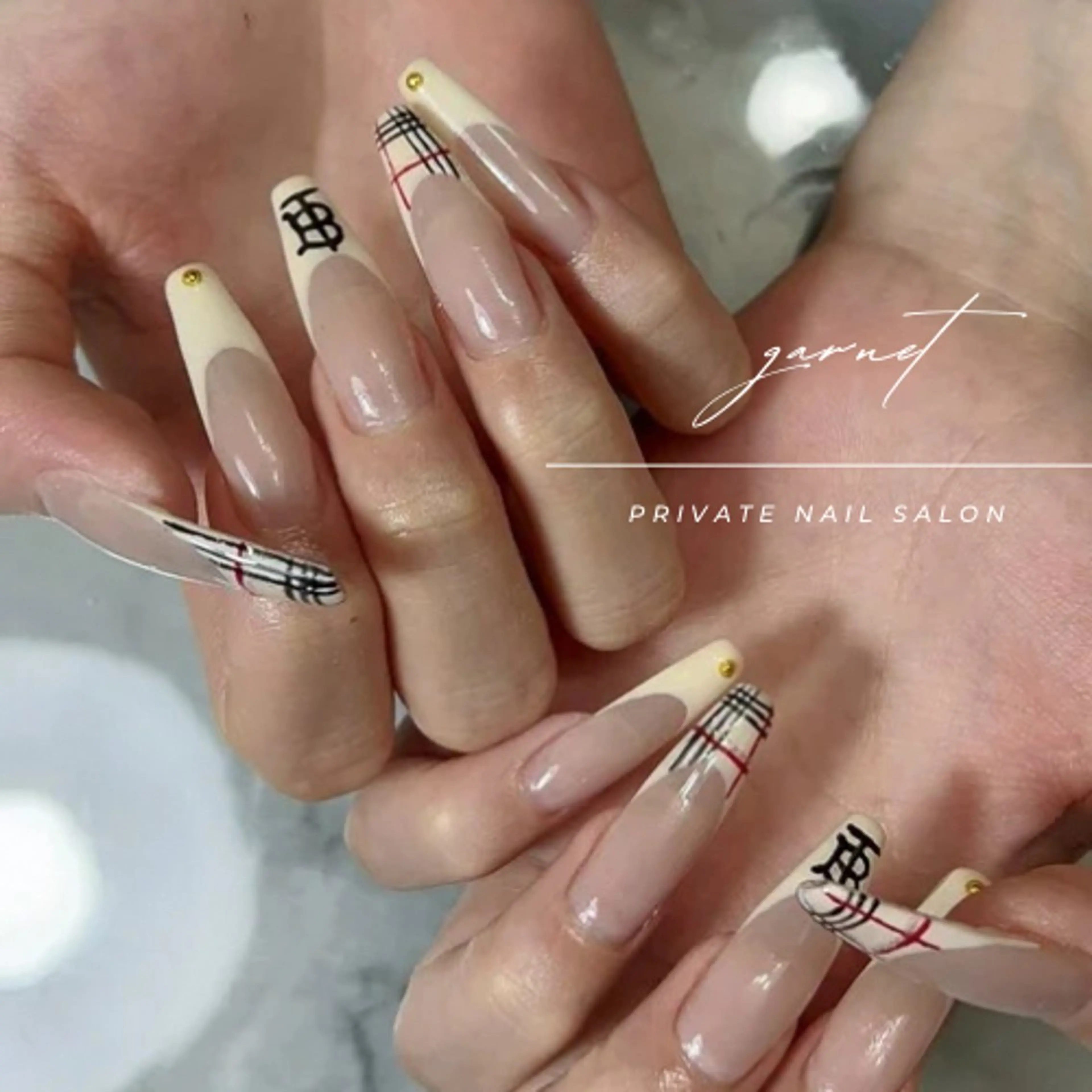 ネイル ハンドネイル Garnet nailのネイルデザイン