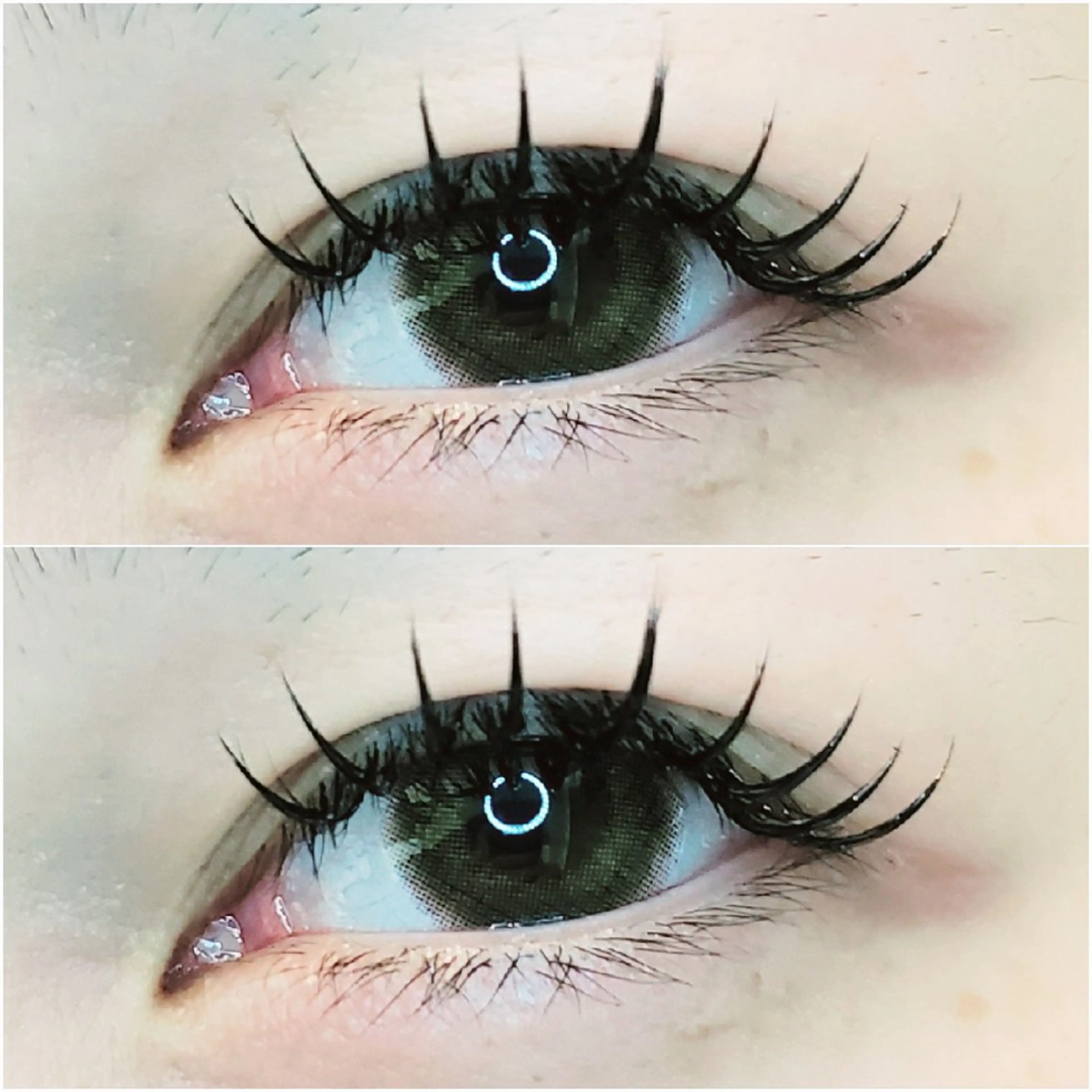 マツエク・マツパ 束感まつ毛 フラットラッシュ マツエク セレビアイ　磯山☆ LEDエクステ☆立川のマツエク・マツパデザイン