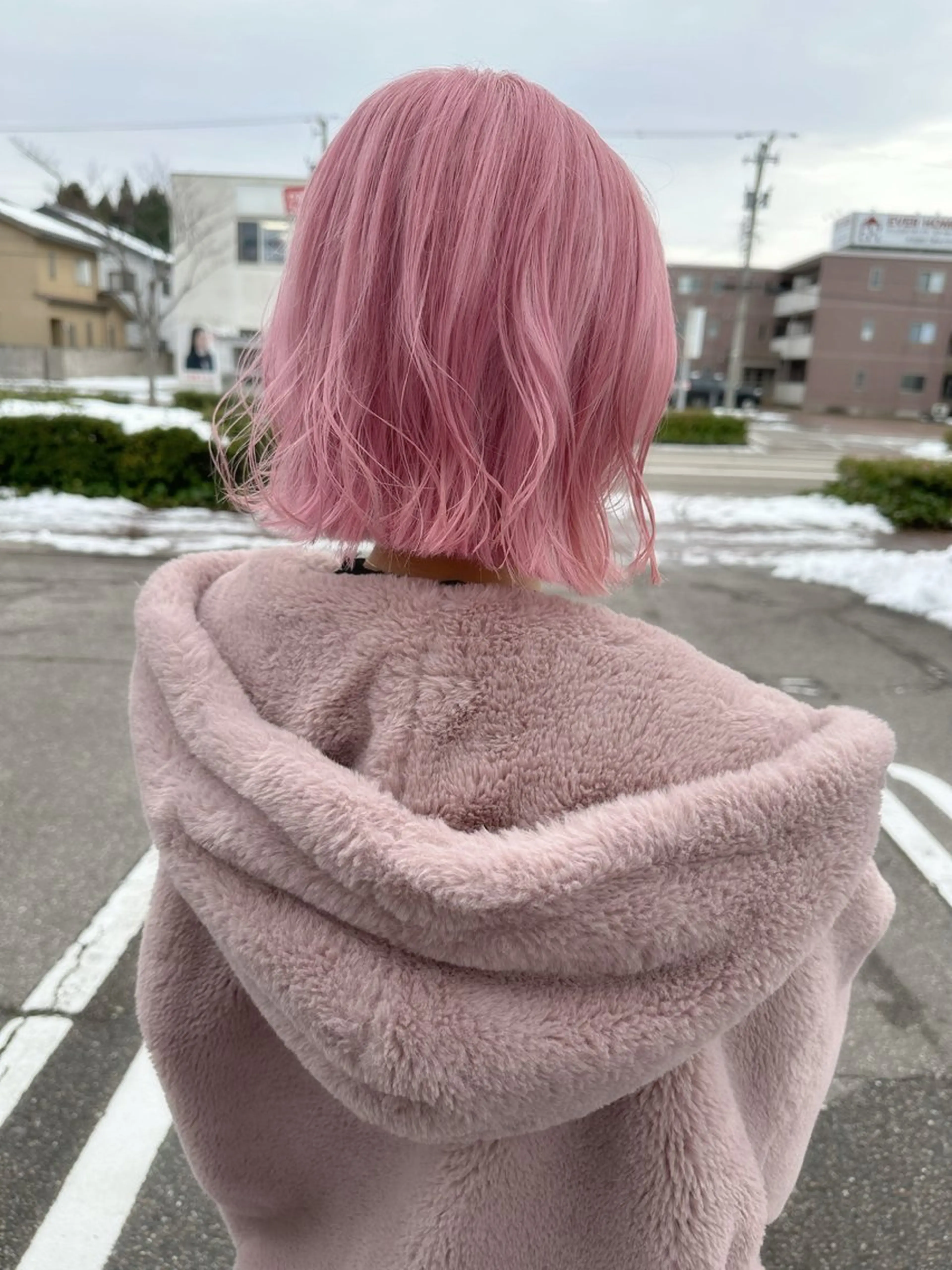 ミディアム カラー 💘韓国カラー💘 クルミのヘアスタイル